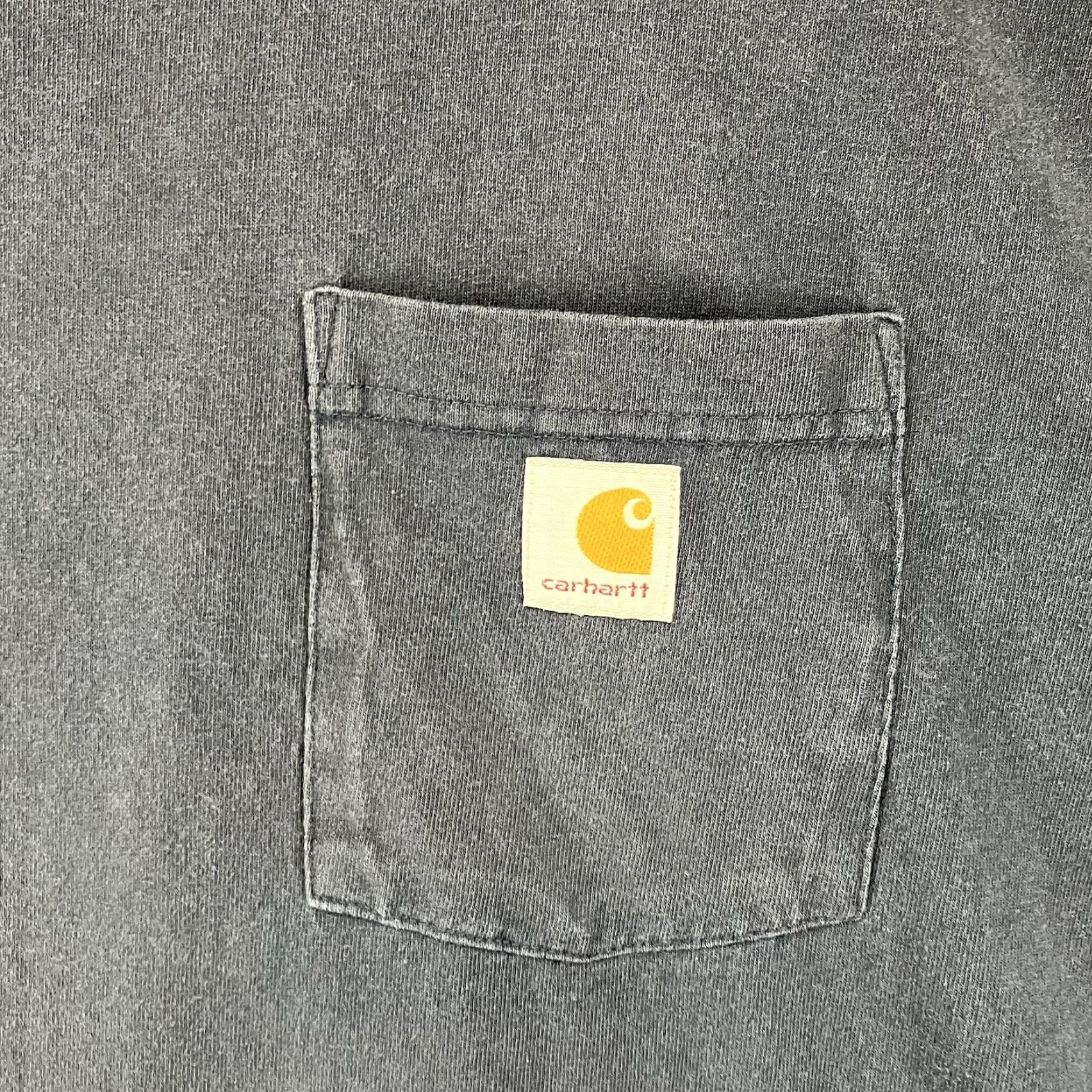 Carhartt Carhartt Men Navy 2XL T-Shirt Short Sleeve All Cotton Loose Fit Crew Neck Logo Pockets Heavyweight Size US XXL / EU 58 / 5 - 3 Thumbnail