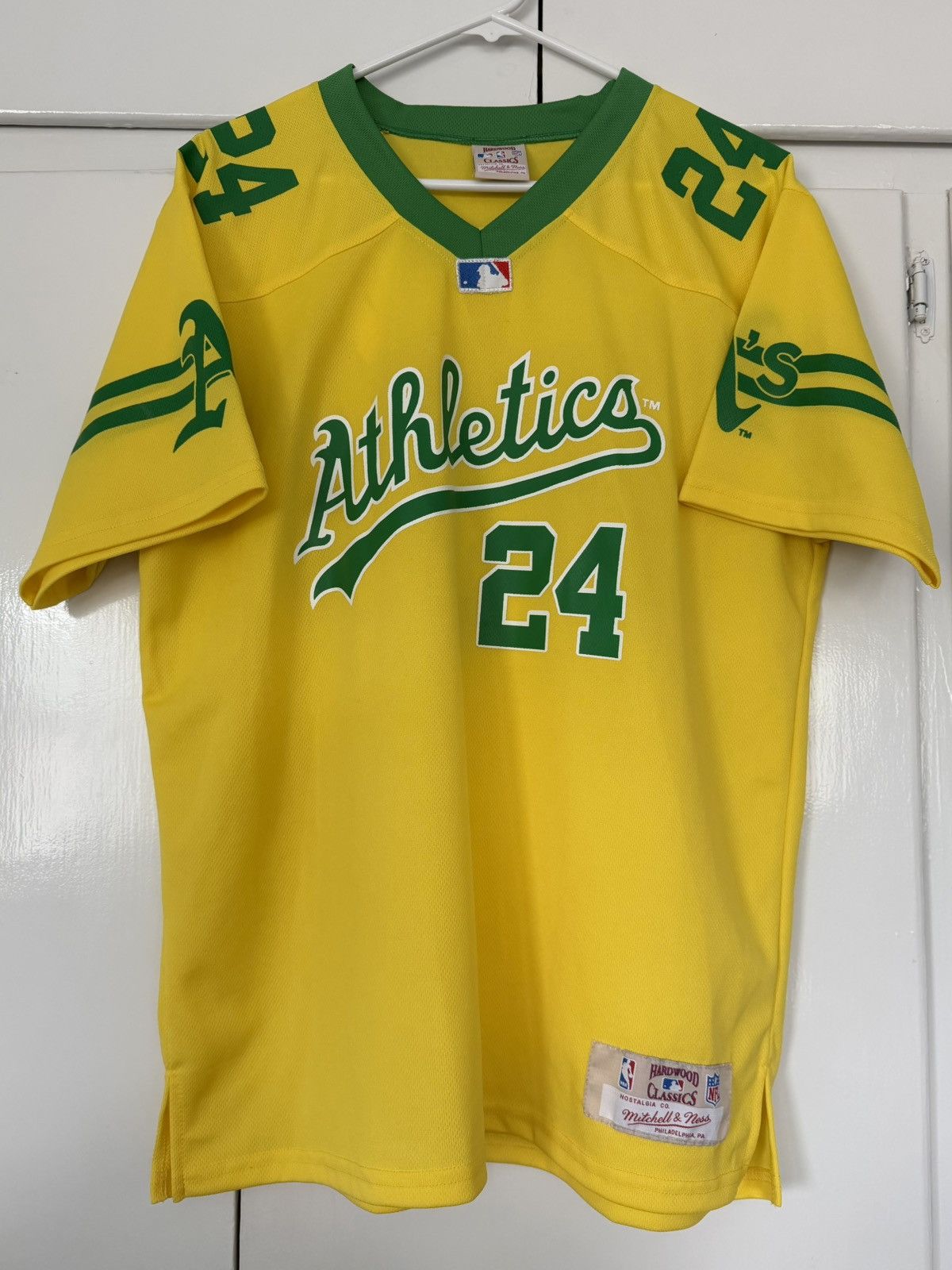 Mitchell & Ness MITCHELL & NESS OAKLAND ATHLETICS A’S HENDERSON JERSEY MLB Size US XL / EU 56 / 4 - 1 Thumbnail
