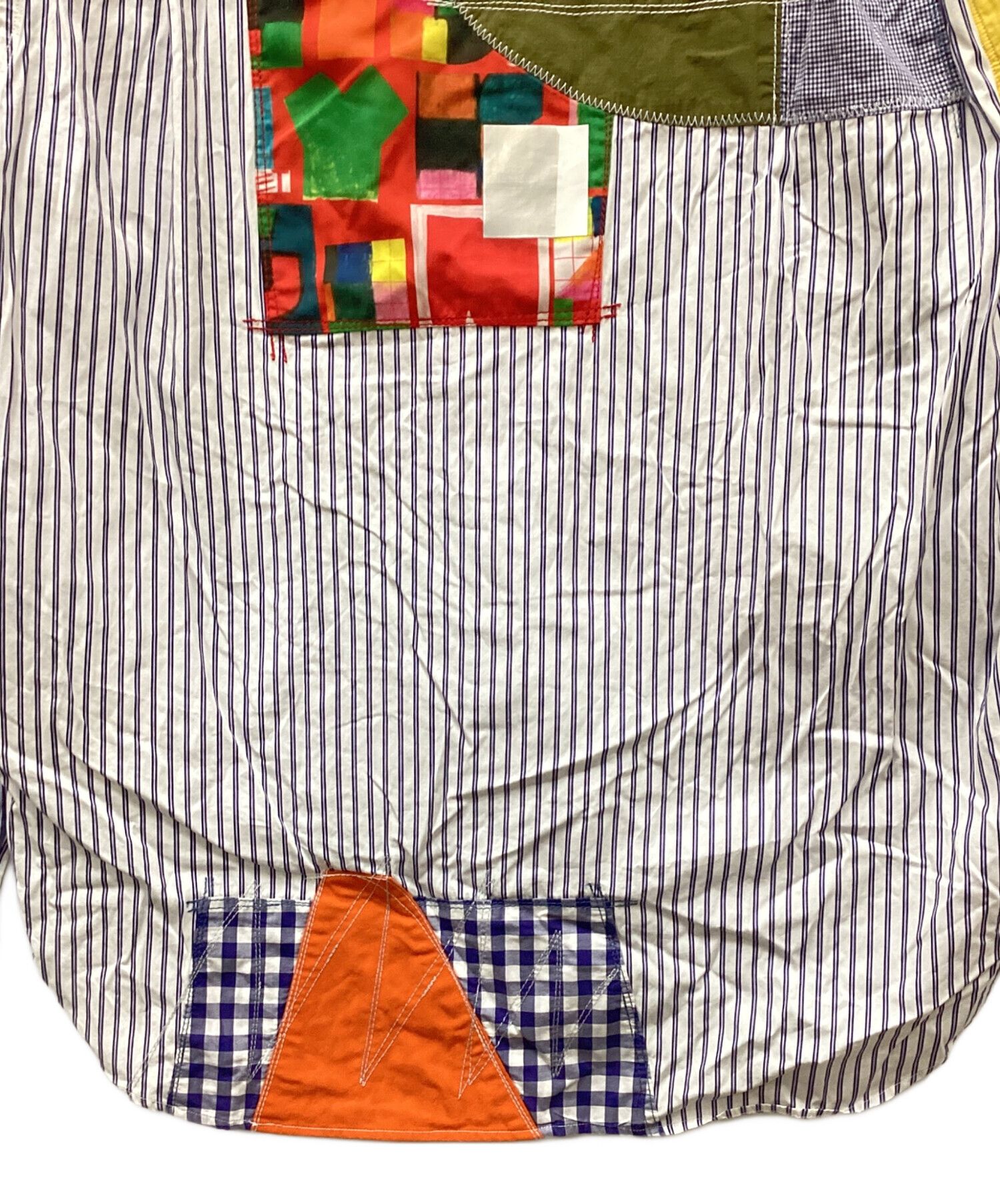 Comme des Garcons × Junya Watanabe COMME des GARCONS JUNYA WATANABE MAN Patchwork L/S Shirt M Size US M / EU 48-50 / 2 - 8 Thumbnail