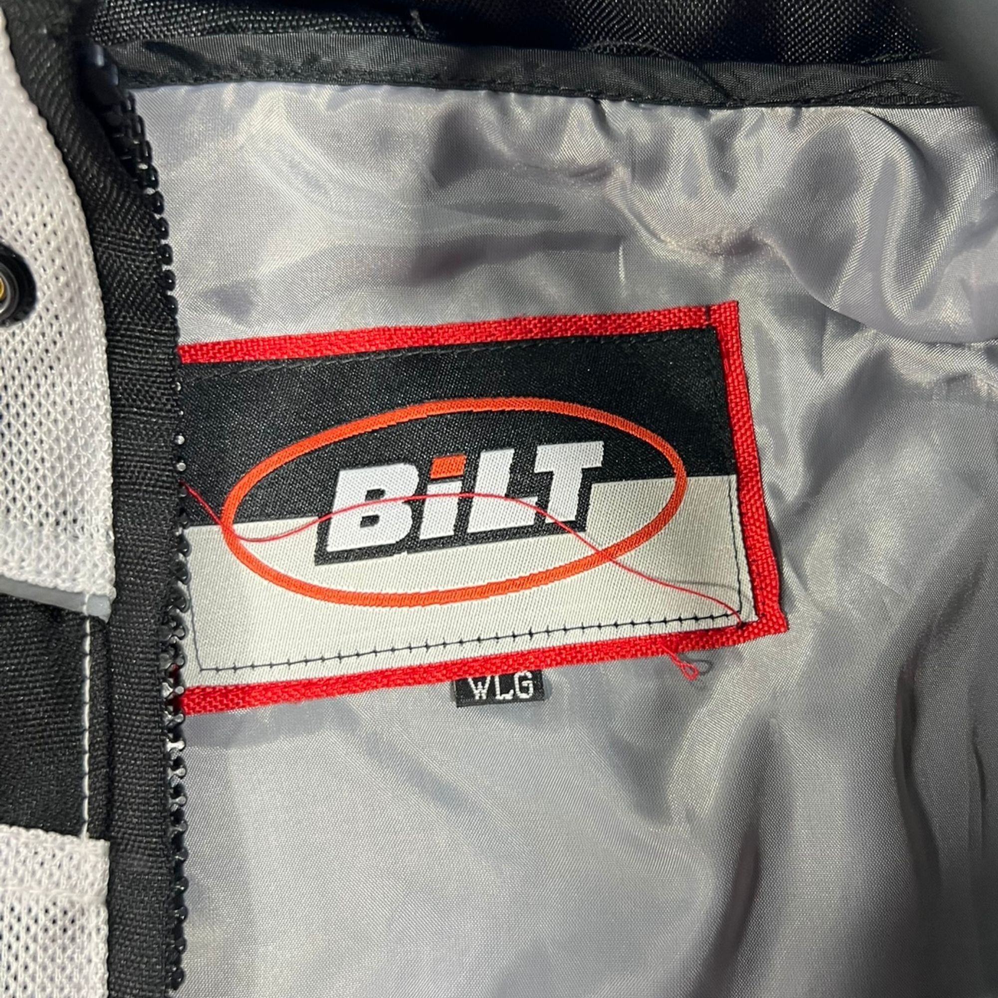Other BILT Techno 2 Motorcycle Jacket – White/Black, Armored Size L / US 10 / IT 46 - 7 Thumbnail