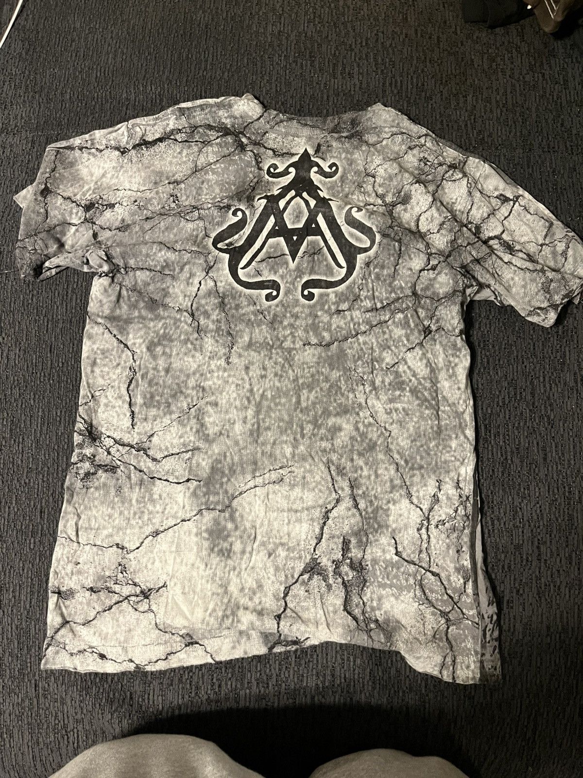 Haunted Mound Archaic Skelton Virgin Mary T shirt Size US S / EU 44-46 / 1 - 2 Thumbnail