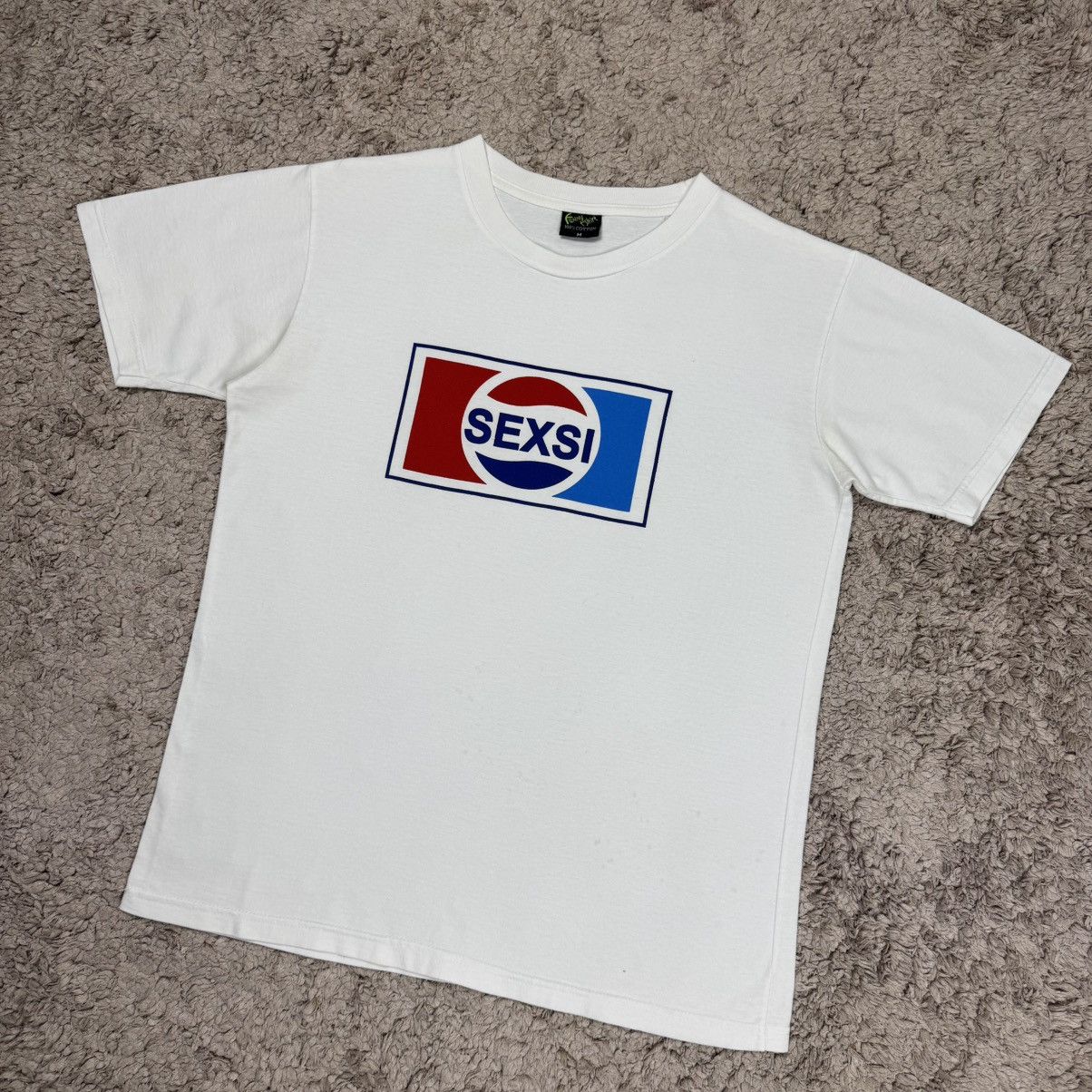 Vintage Vintage ‘Sexsi’ Ripoff Pepsi T-shirt Size US M / EU 48-50 / 2 - 4 Thumbnail