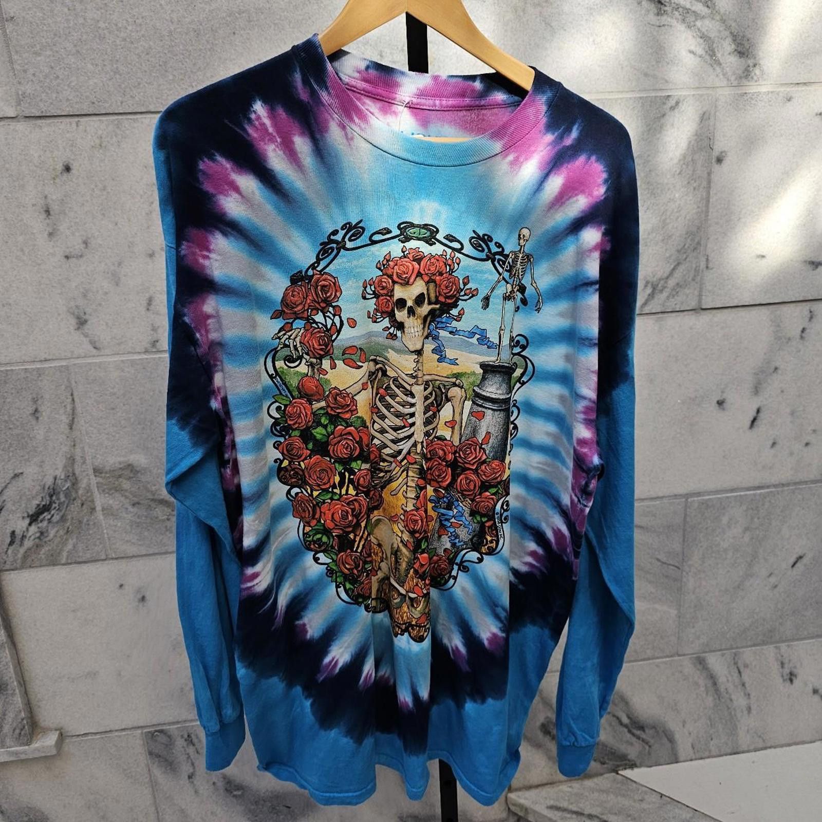 Liquid Blue Liquid blue Men's Bertha Grateful Dead Long Sleeve T-shirt Size US XXL / EU 58 / 5 - 1 Thumbnail