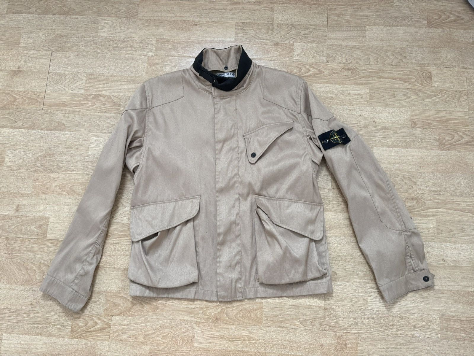 Stone Island Vintage Stone Island Multi Pockets Velcro Jacket Size US L / EU 52-54 / 3 - 1 Thumbnail