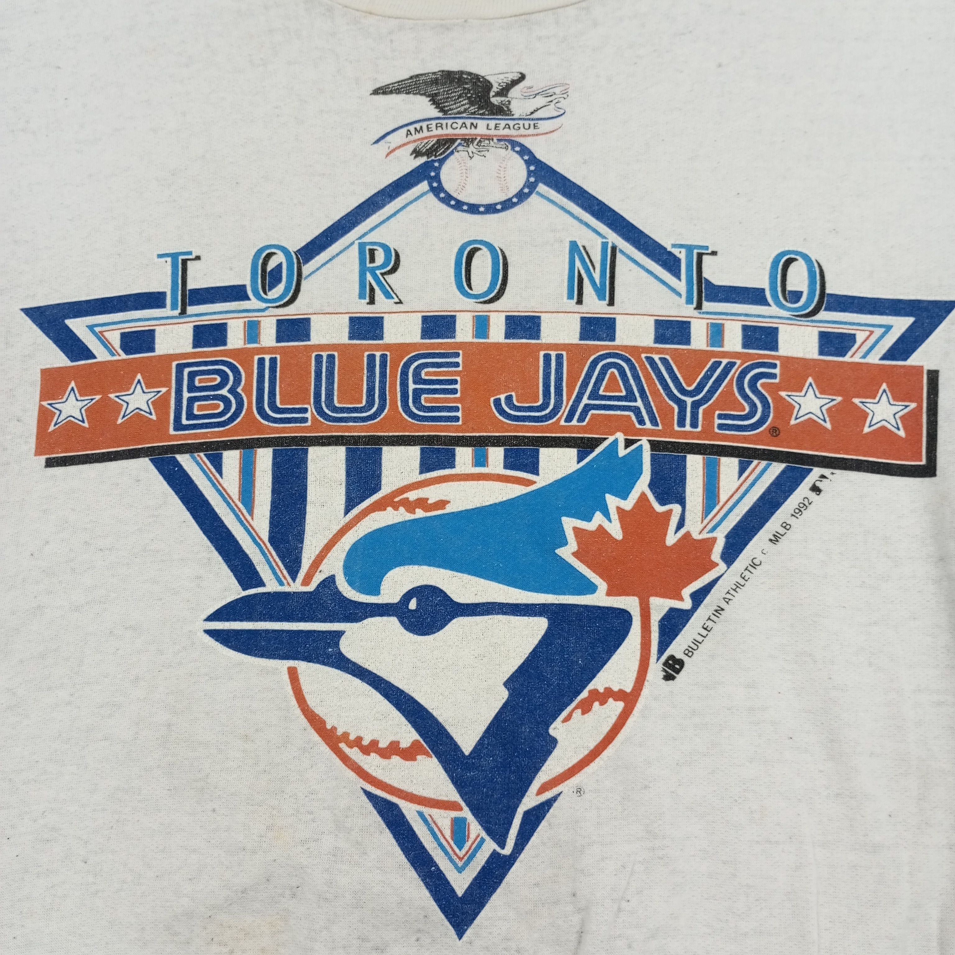 MLB × Vintage Toronto Blue Jays MLB Baseball Team Vintage Sweatshirt Size US XL / EU 56 / 4 - 2 Thumbnail