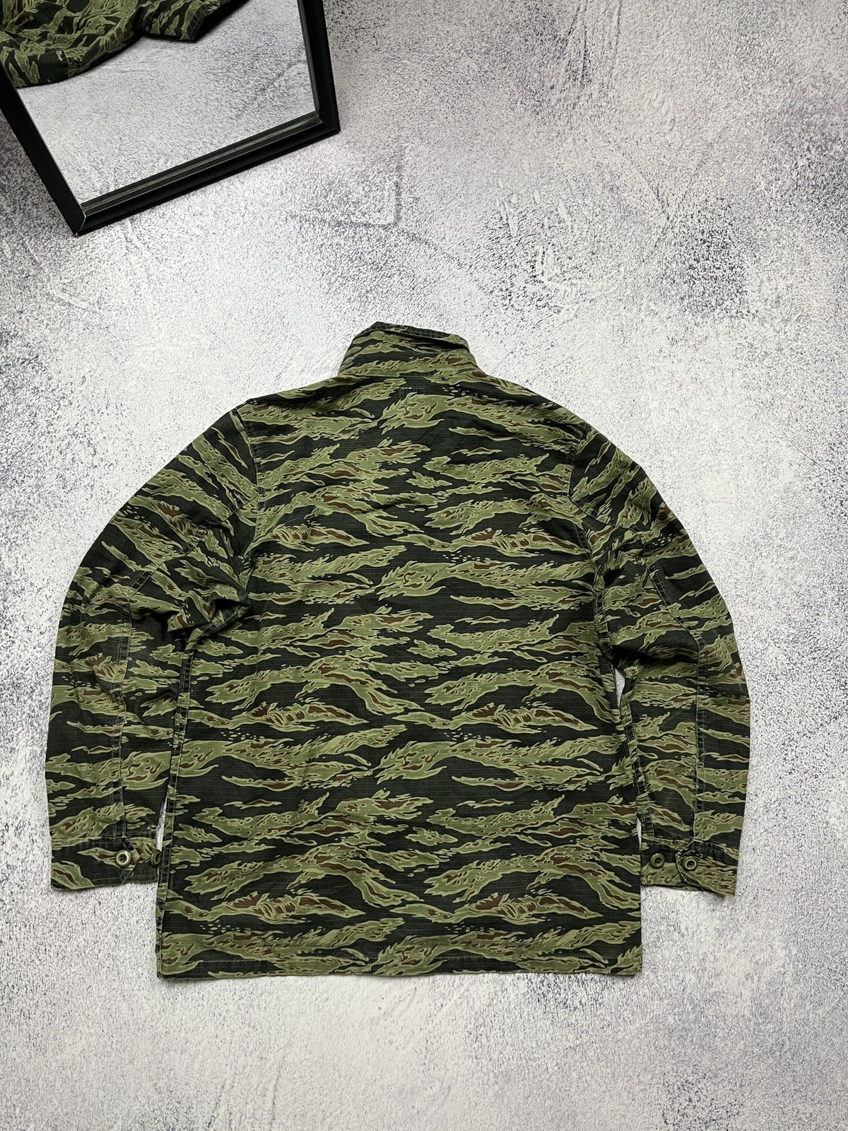 Obey Obey Green All Over Print Camo Field Coach Jacket Size US M / EU 48-50 / 2 - 16 Thumbnail