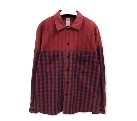 Japanese Brand Japanese Brand Slow Side Plaid Tartan Flannel Shirt 👕 Size US L / EU 52-54 / 3 - 1 Thumbnail