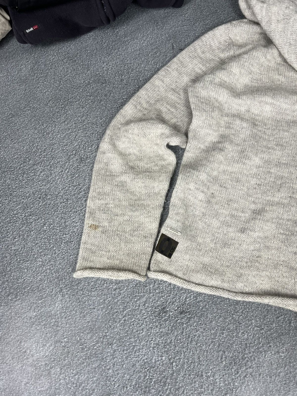 Diesel Vintage Diesel Knit Acryl Wool Distressed Hoodie Grunge Size US M / EU 48-50 / 2 - 11 Thumbnail