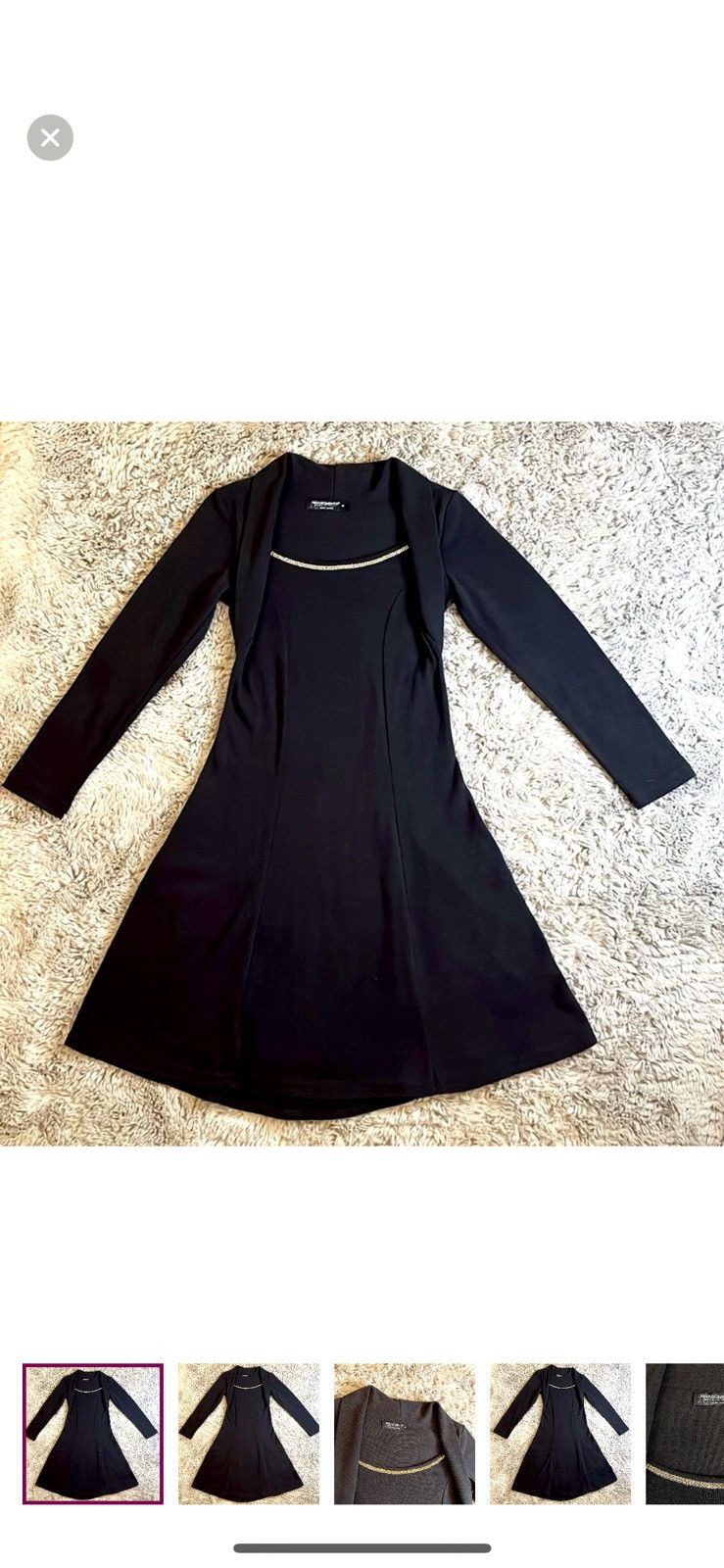 Vintage RINA SCIEMENTO MADE IN ITALY DRESS Size M / US 6-8 / IT 42-44 - 1 Thumbnail