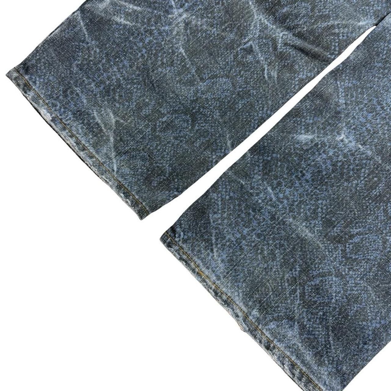 Karakuri Tamashii Karakuri Tamashii Embroidered Dragon Denim Jeans - Waist 32 Size US 32 / EU 48 - 8 Thumbnail