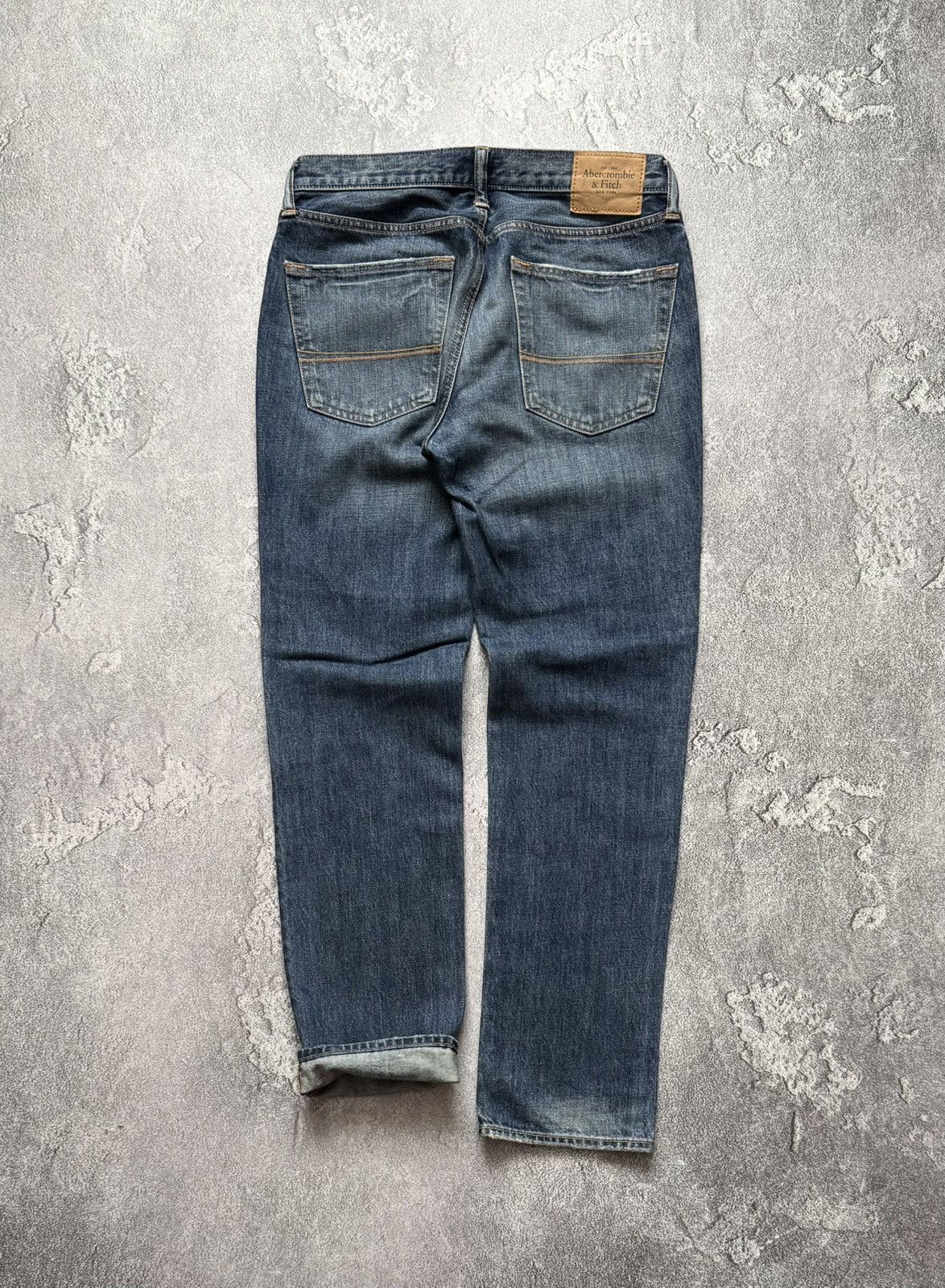 Abercrombie & Fitch Abercrombie & Fitch 32/30 blue denim pant trouser Jean chino Size US 32 / EU 48 - 9 Thumbnail