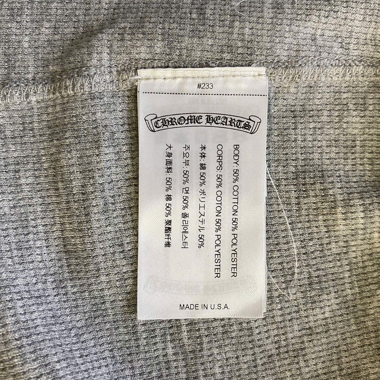 Chrome Hearts Chrome Hearts Dagger Thermal Long T Shirt Size US L / EU 52-54 / 3 - 10 Thumbnail