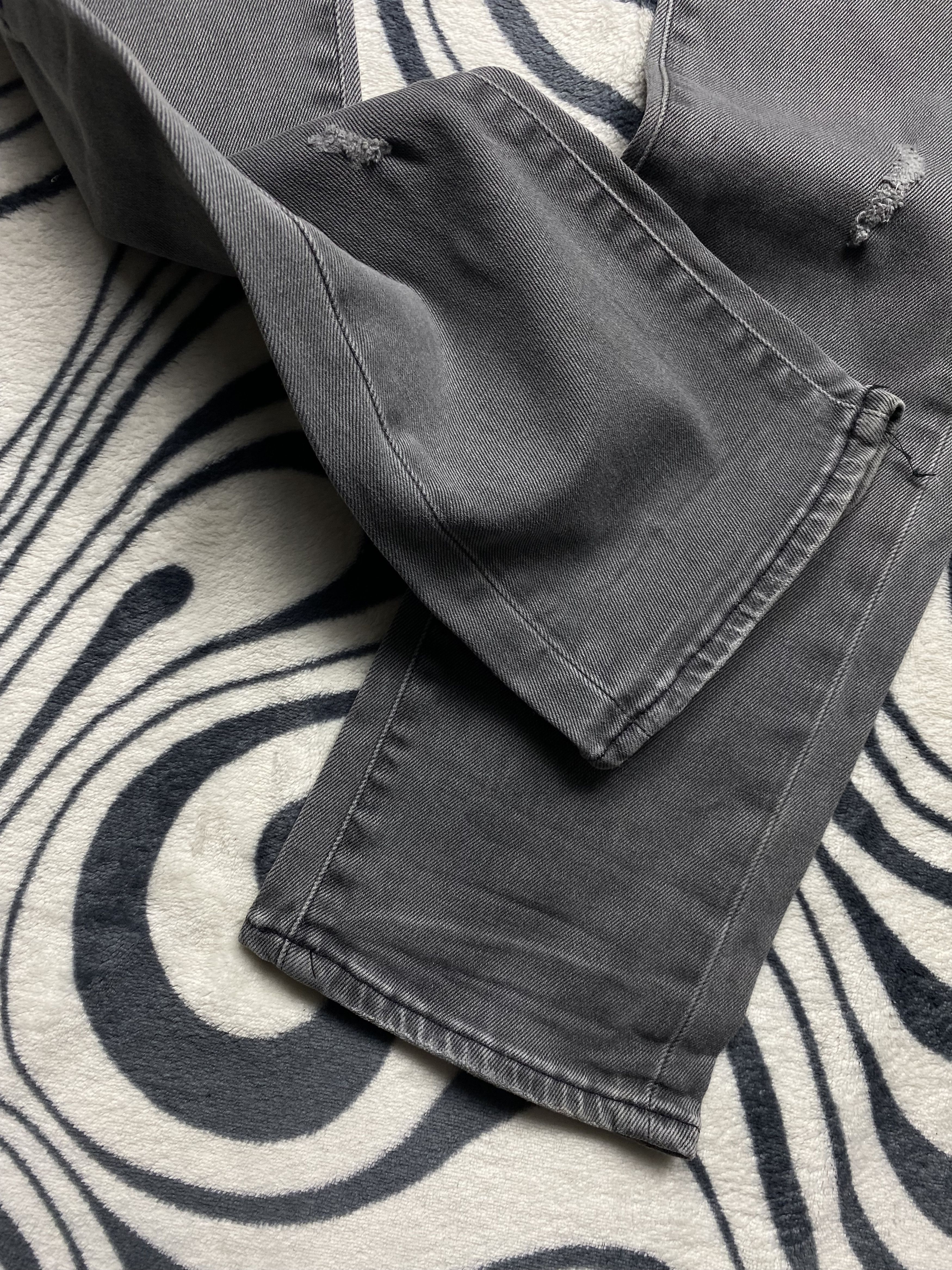 Edwin × Japanese Brand Edwin Mens Distressed Denim Pants Jeans Slim Fit Size US 32 / EU 48 - 4 Thumbnail