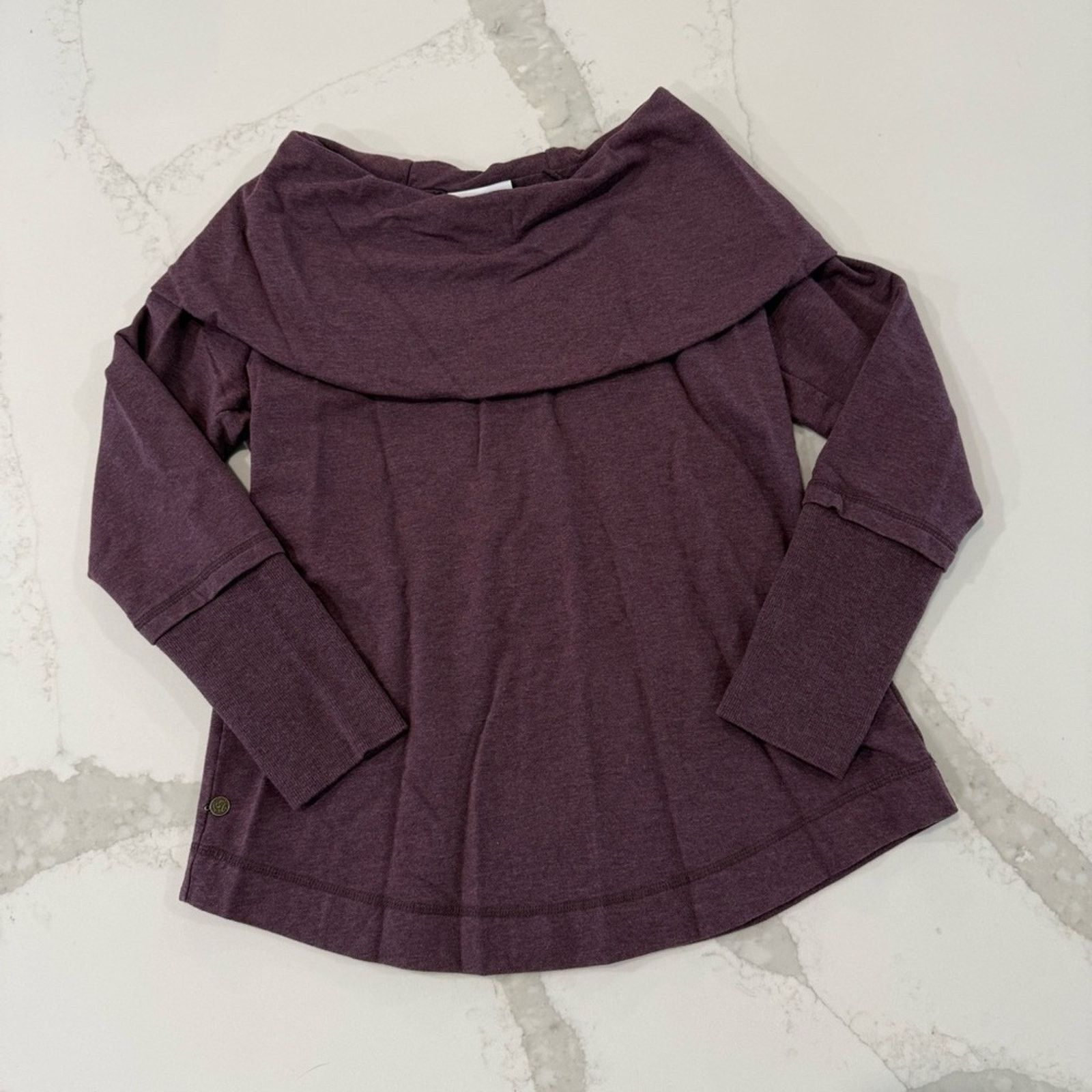 Soft Surroundings Soft Surroundings CowlNeck Damask Sweater Womens SmallPetite Size S / US 4 / IT 40 - 2 Thumbnail
