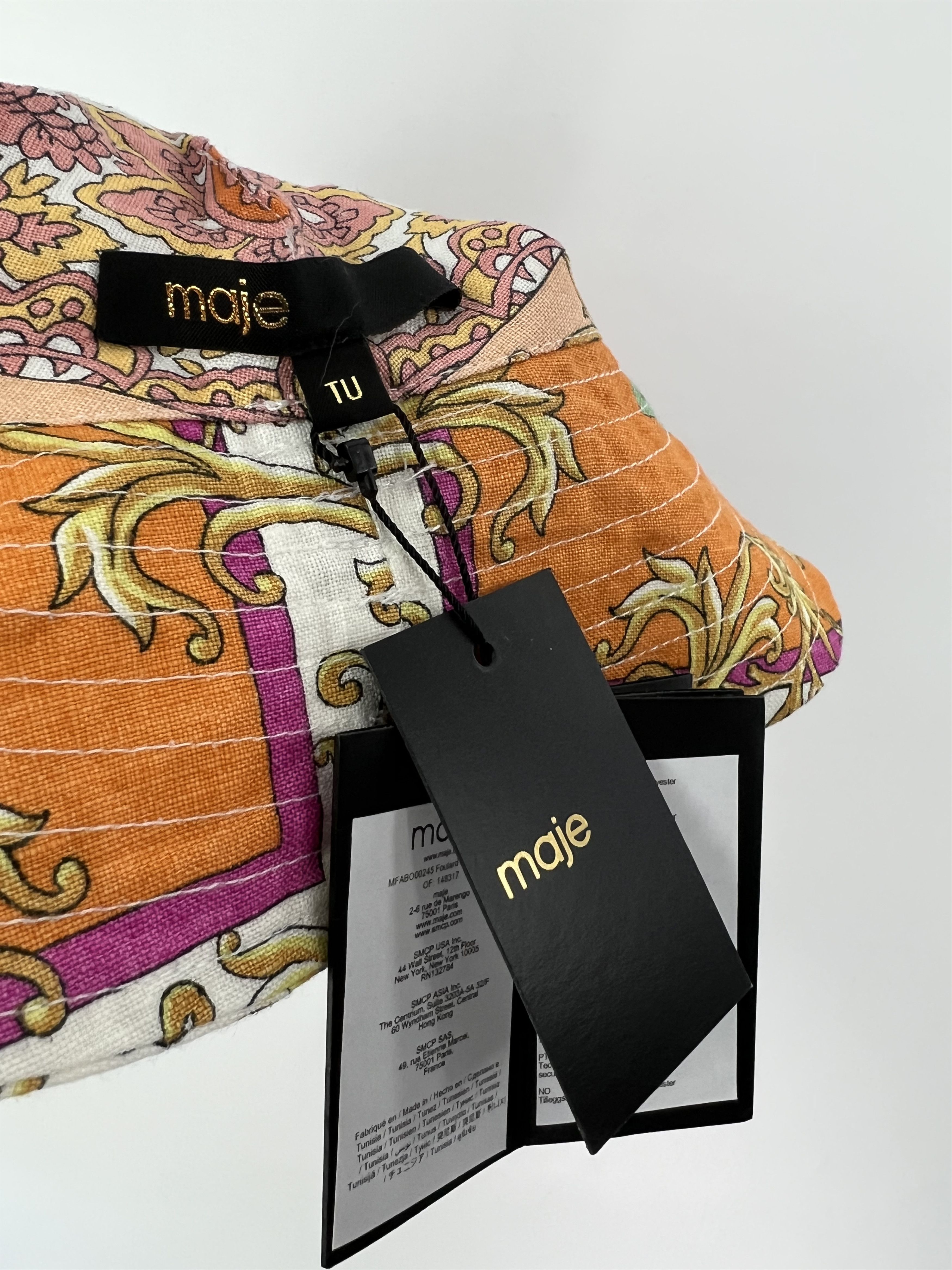 Maje Maje Women's Multicolor Bucket Hat Size ONE SIZE - 5 Thumbnail