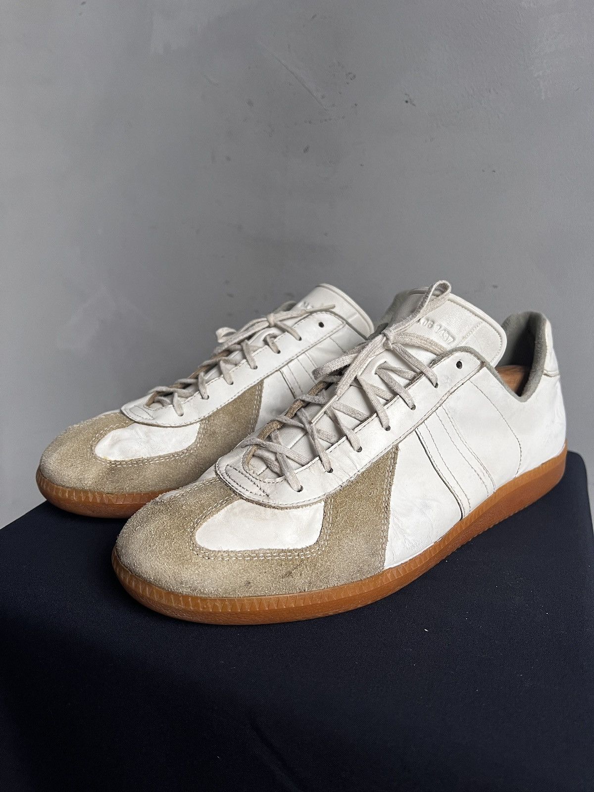 Japanese Brand Bw sports y2k margiela style leather low trainers hype Size US 11 / EU 44 - 3 Thumbnail