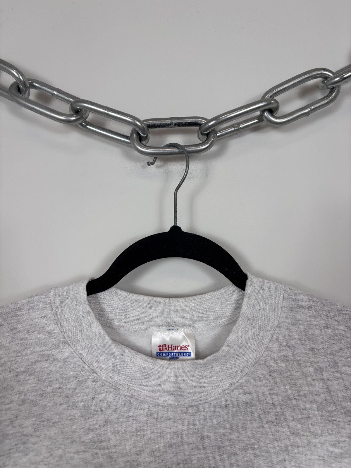 Hanes Vintage Hanes American USA Flag Patriotic Gray Sweatshirt Size US XL / EU 56 / 4 - 4 Thumbnail