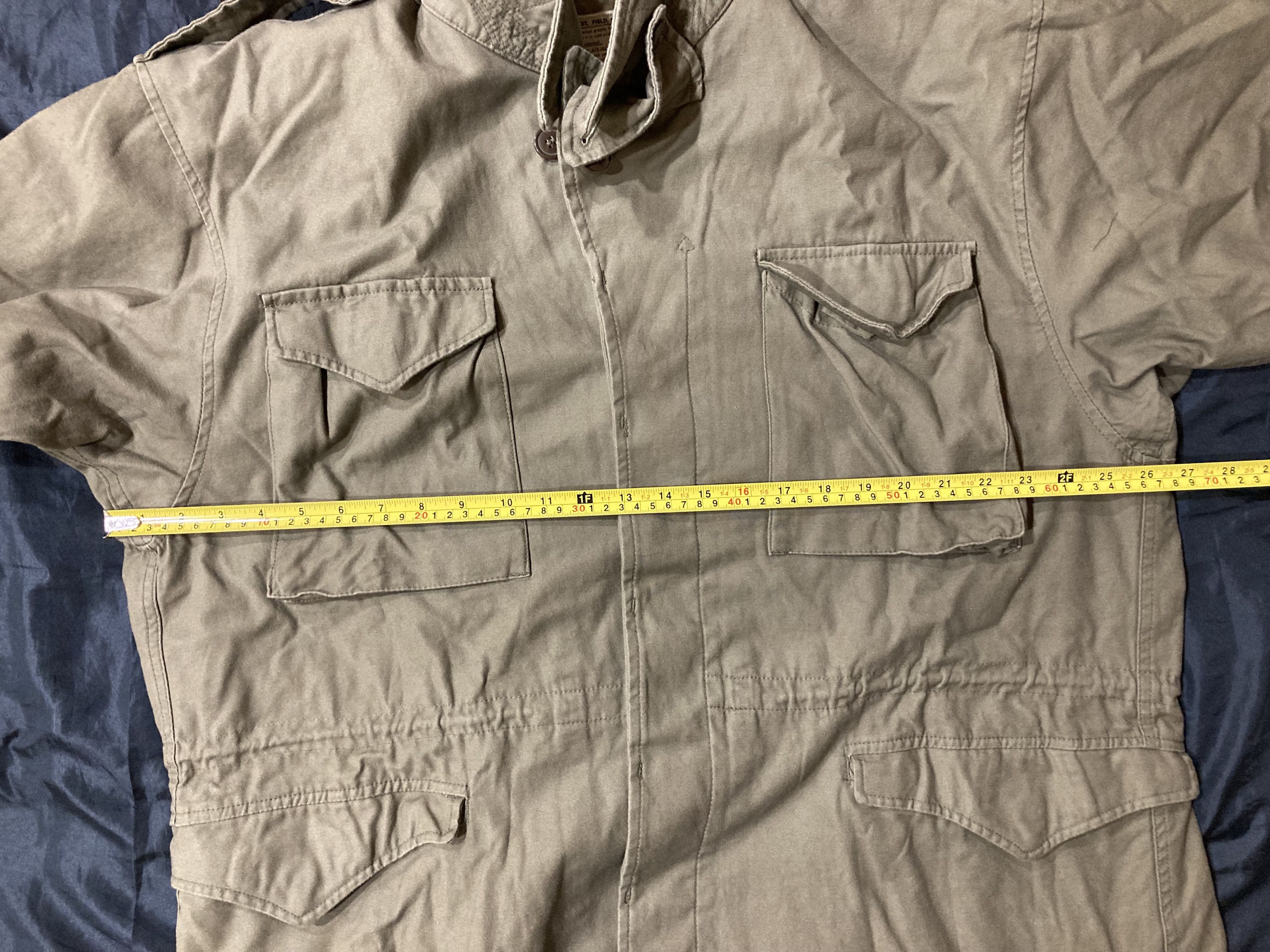 Vintage WWII US Army Reproduction M-43 Combat Uniform Field Jacket Size US XXL / EU 58 / 5 - 9 Thumbnail