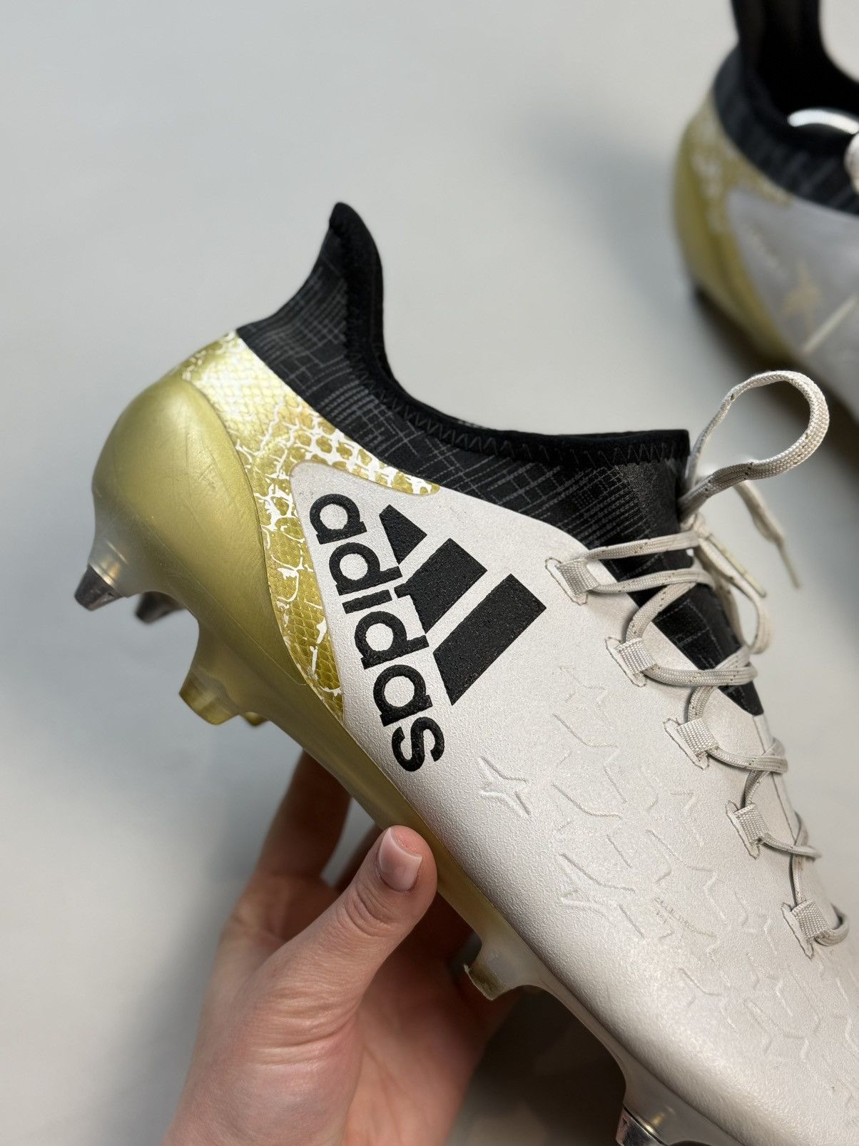 Adidas Adidas X 16.1 SG Men’s Pro Soccer Cleats Shoes S81959 Size US 12.5 / EU 45-46 - 4 Thumbnail