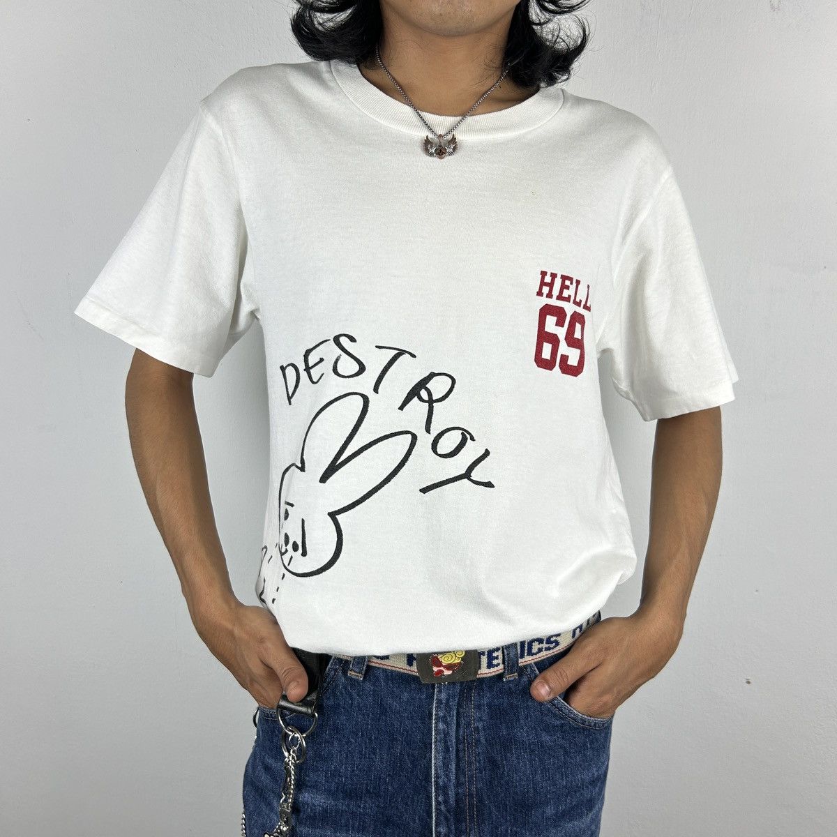 Hysteric Glamour × Vintage 1990s Hysteric - Destroy All Size US M / EU 48-50 / 2 - 5 Thumbnail