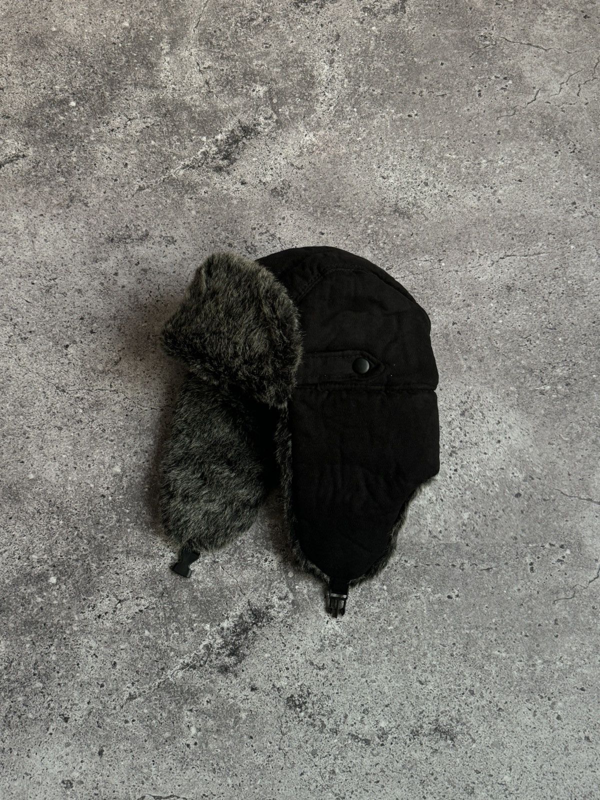 Japanese Brand × Vintage Vintage Y2K fuzzy fur brown hat Japanese style Size ONE SIZE - 2 Thumbnail