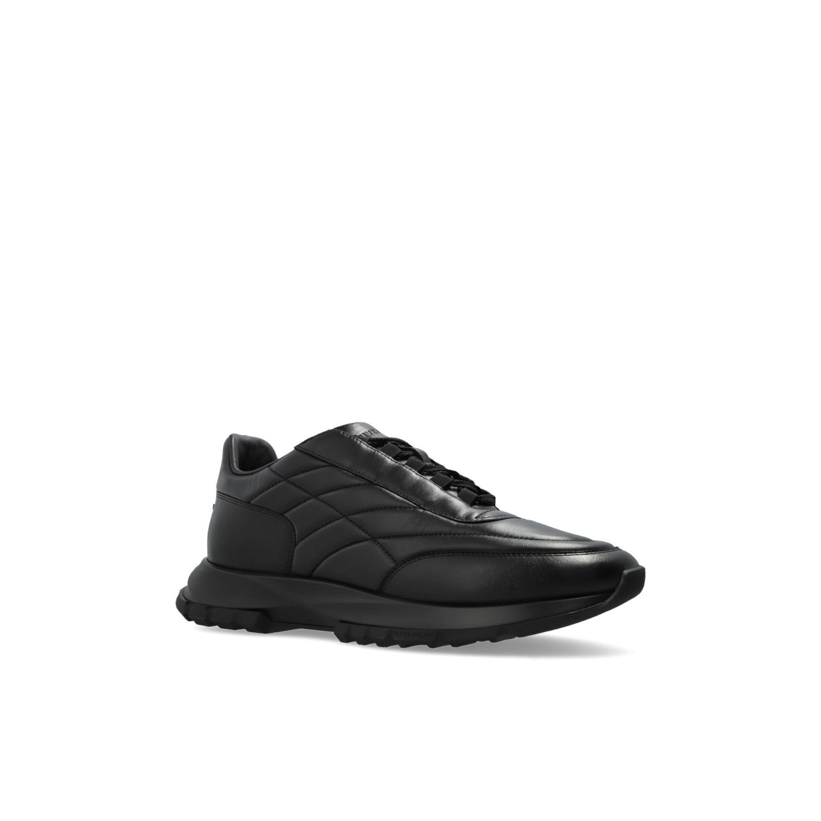 Givenchy GIVENCHY Black Leather Sports Sneakers New & Authentic (Men' Size US 7 / EU 40 - 2 Thumbnail