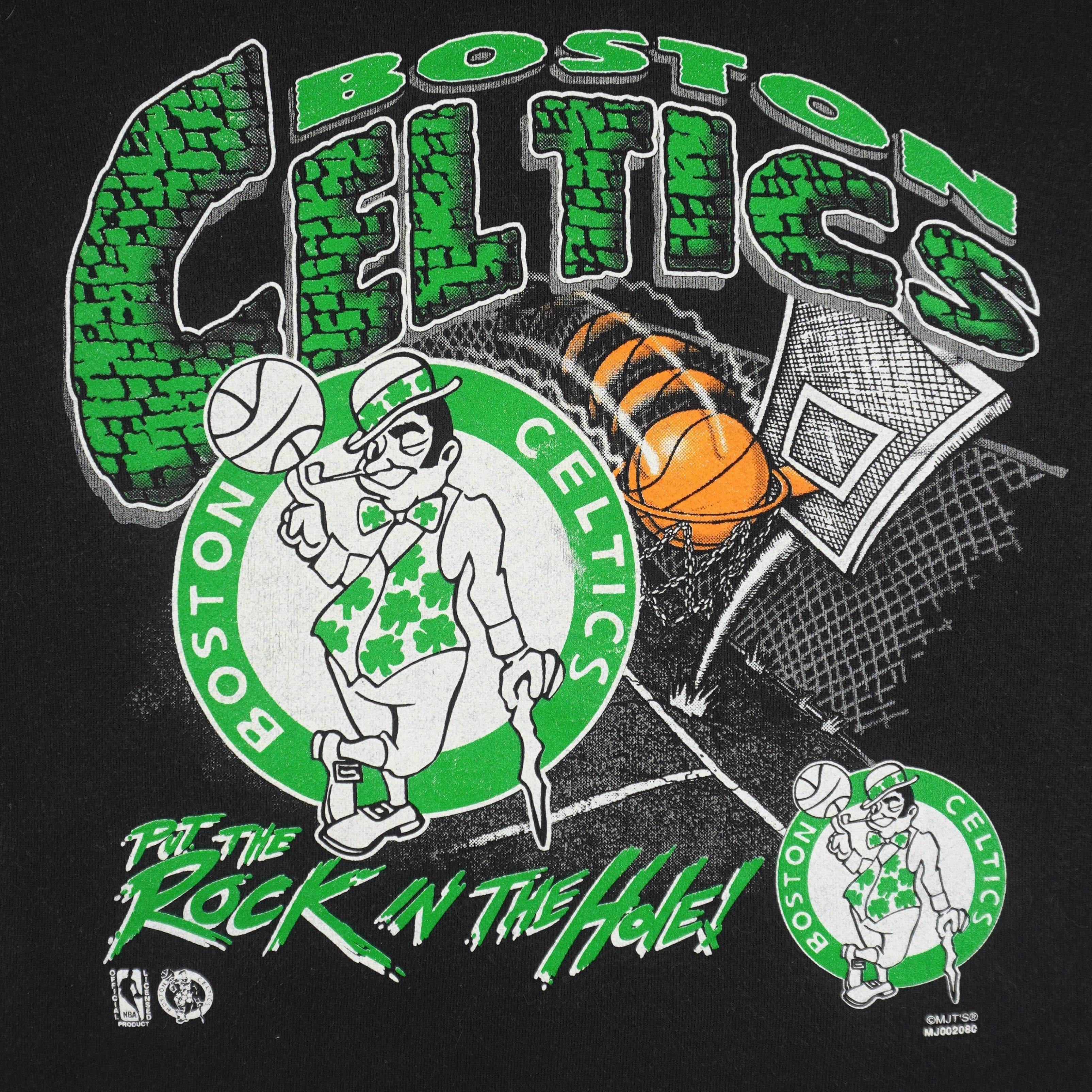 NBA (MJT's) - Boston Celtics Crew Neck Sweatshirt 1990s Size US XL / EU 56 / 4 - 3 Thumbnail