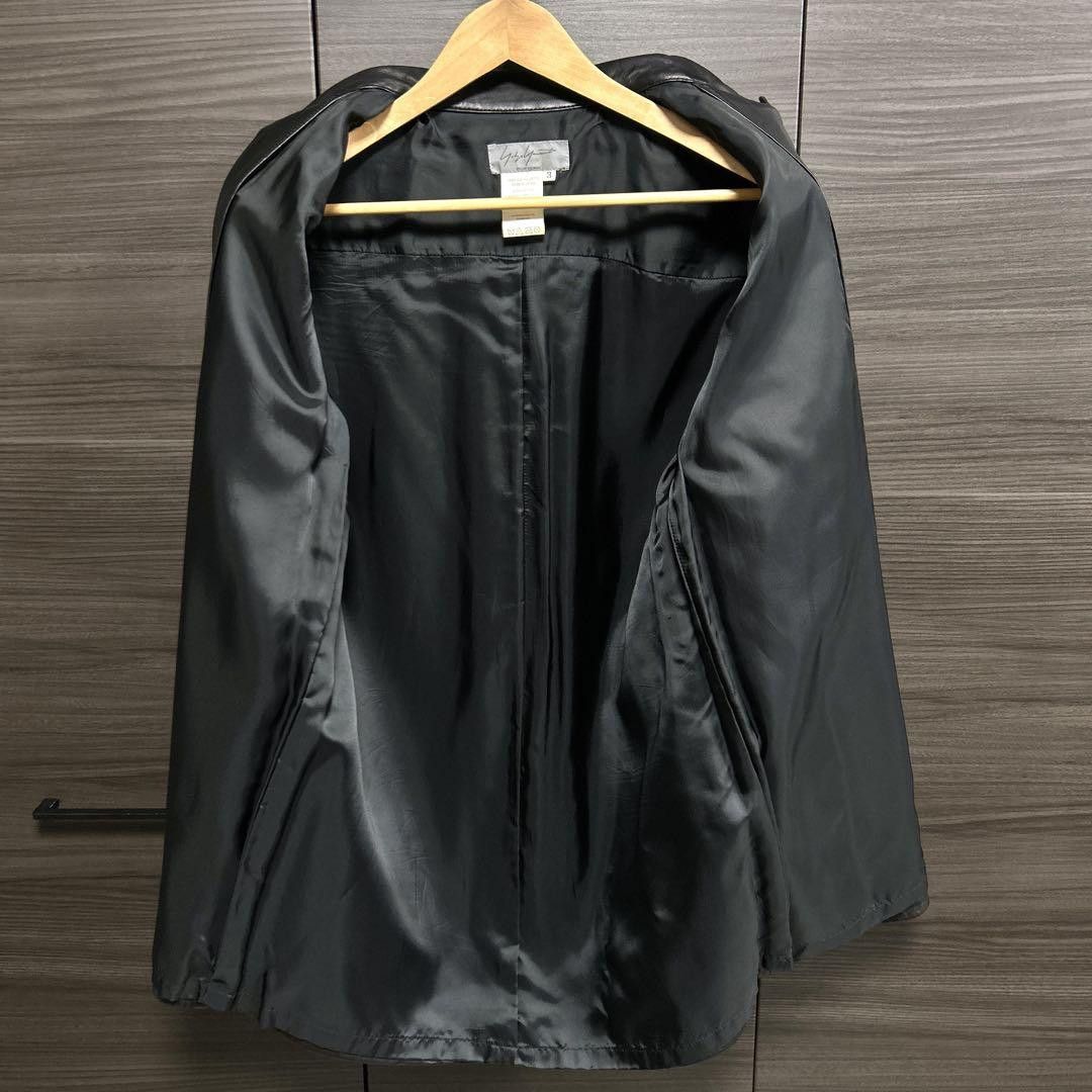 Yohji Yamamoto yohji yamamoto pour homme short sleeve shirt sheep leather Size US L / EU 52-54 / 3 - 8 Thumbnail