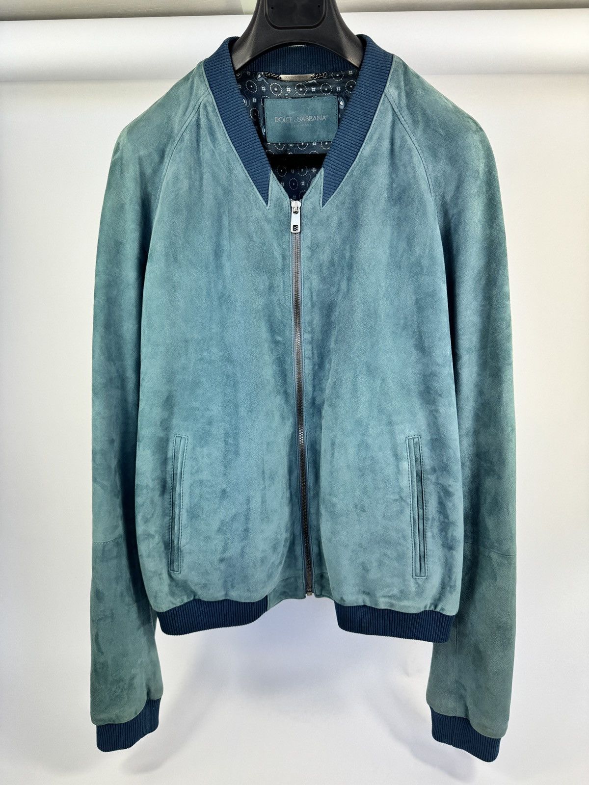 Dolce & Gabbana SUEDE BOMBER JACKET Size US XXL / EU 58 / 5 - 1 Thumbnail