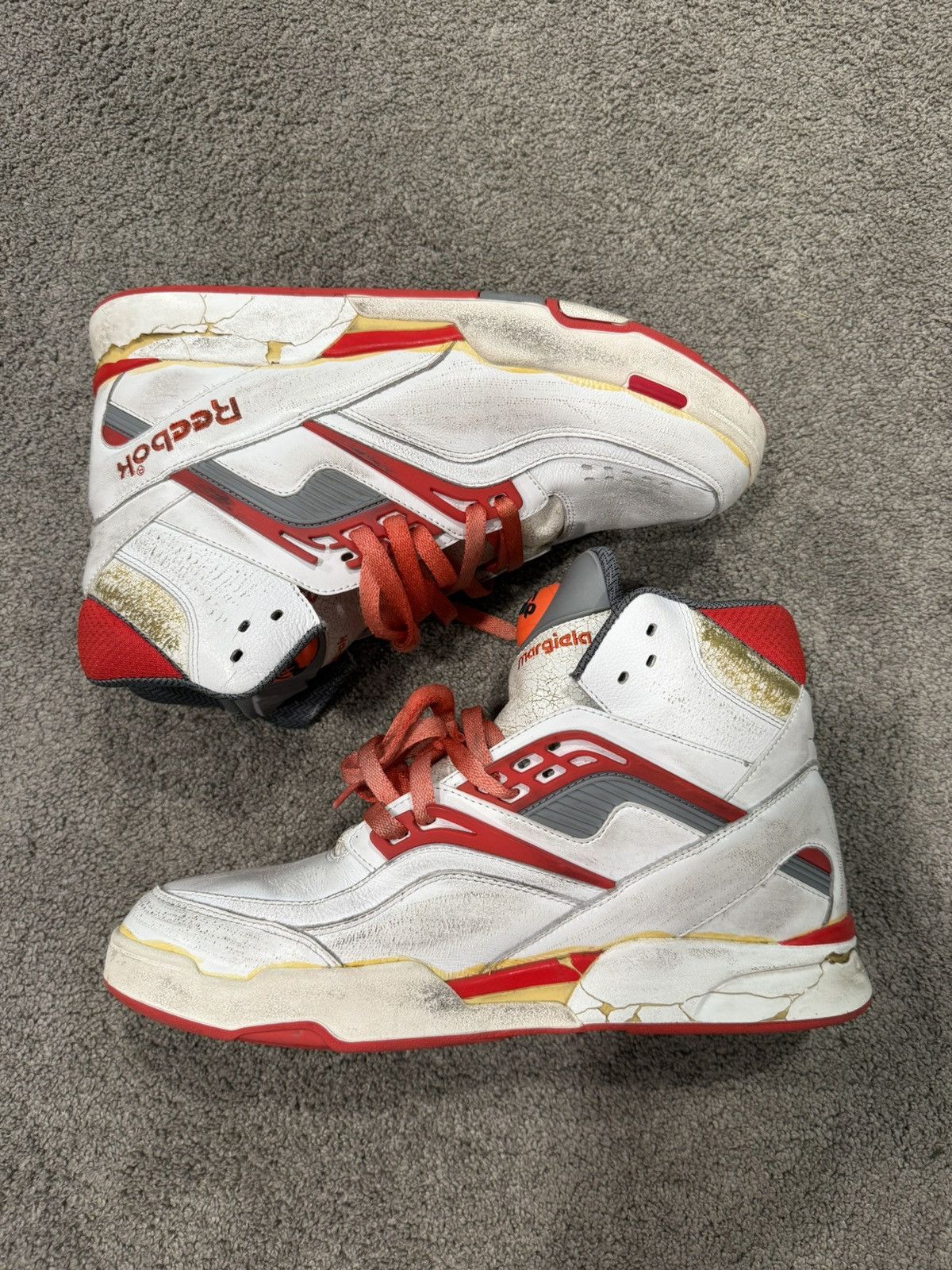 Maison Margiela × Reebok Maison Margiela Reebok TZ Pump Size US 12 / EU 45 - 2 Thumbnail