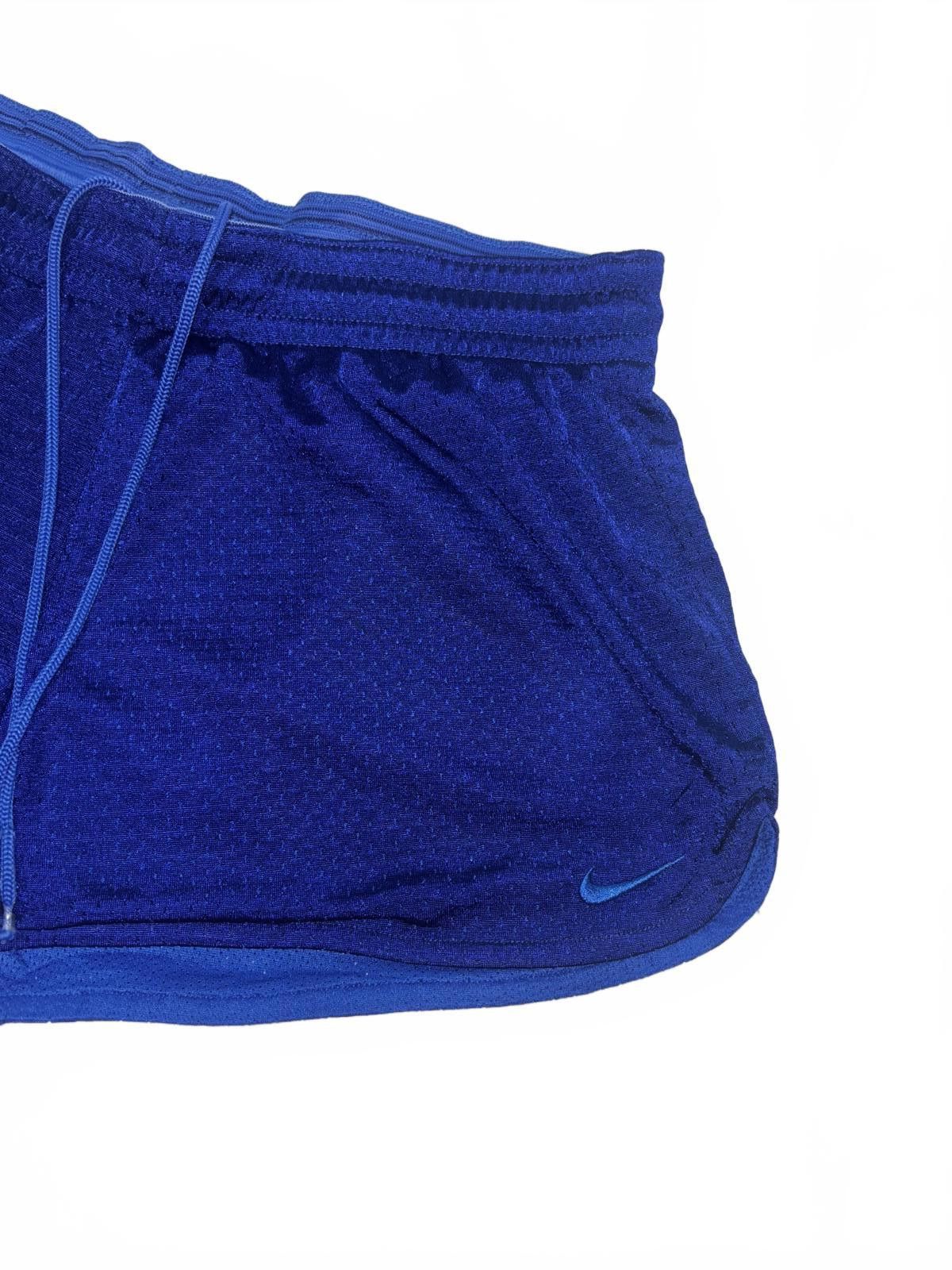 Nike Women's Nike Dri-FIT Athletic Shorts - Blue Size 28" / US 6 / IT 42 - 2 Thumbnail