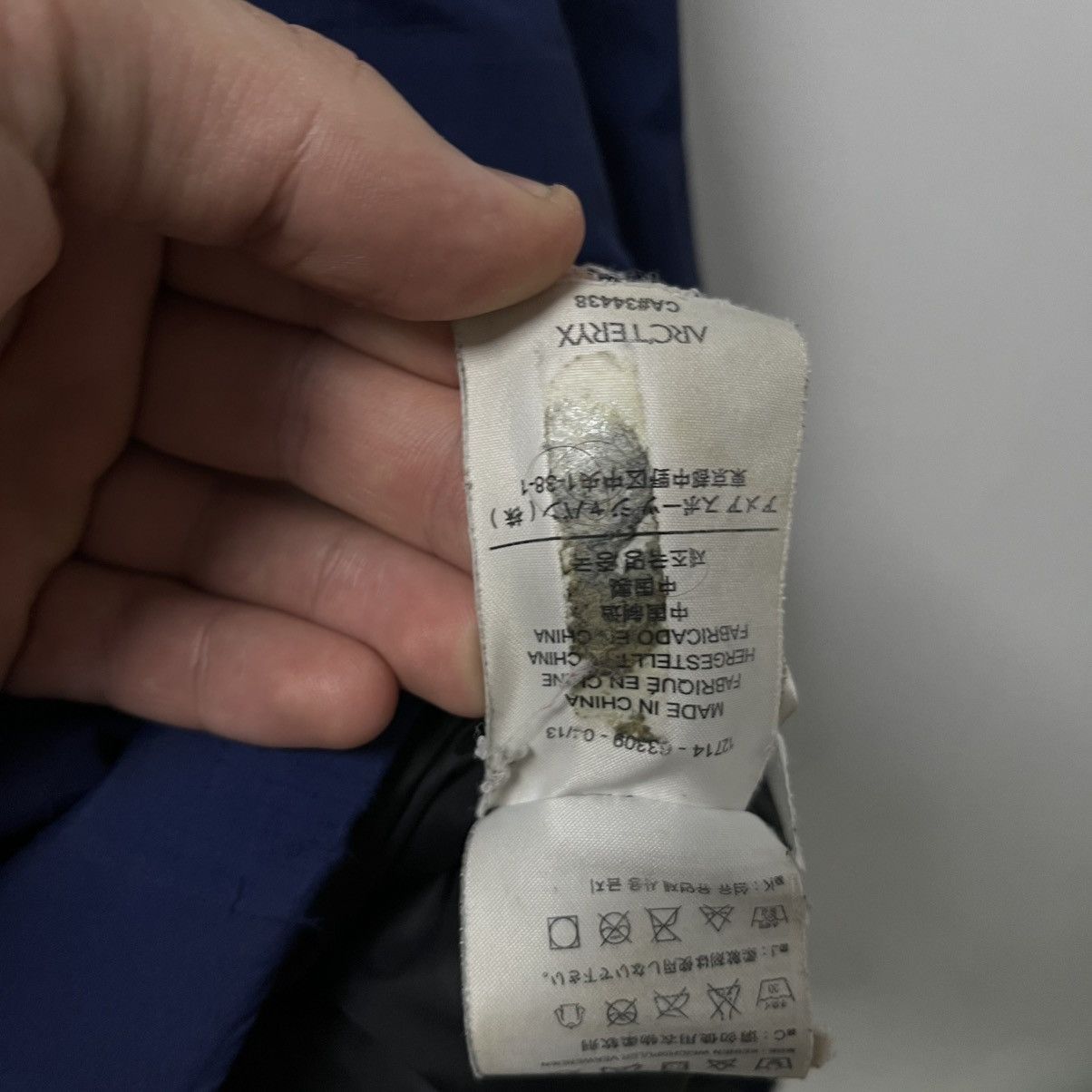 Arc'teryx Arc’teryx Atom AR Jacket Blue Goretex Winter Puffer Size US M / EU 48-50 / 2 - 16 Thumbnail