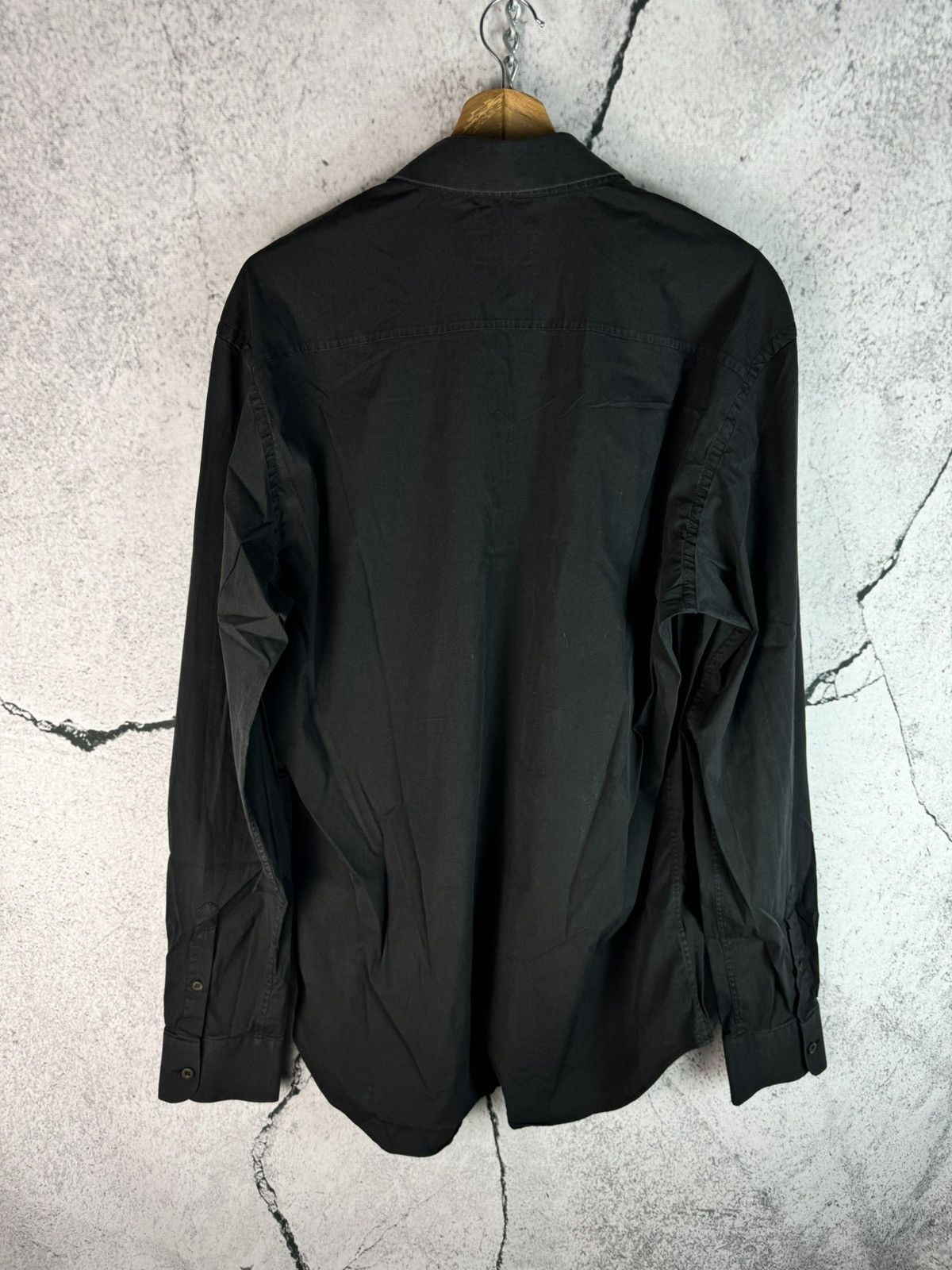 Prada Prada Black Button Up Shirt Size US L / EU 52-54 / 3 - 2 Thumbnail