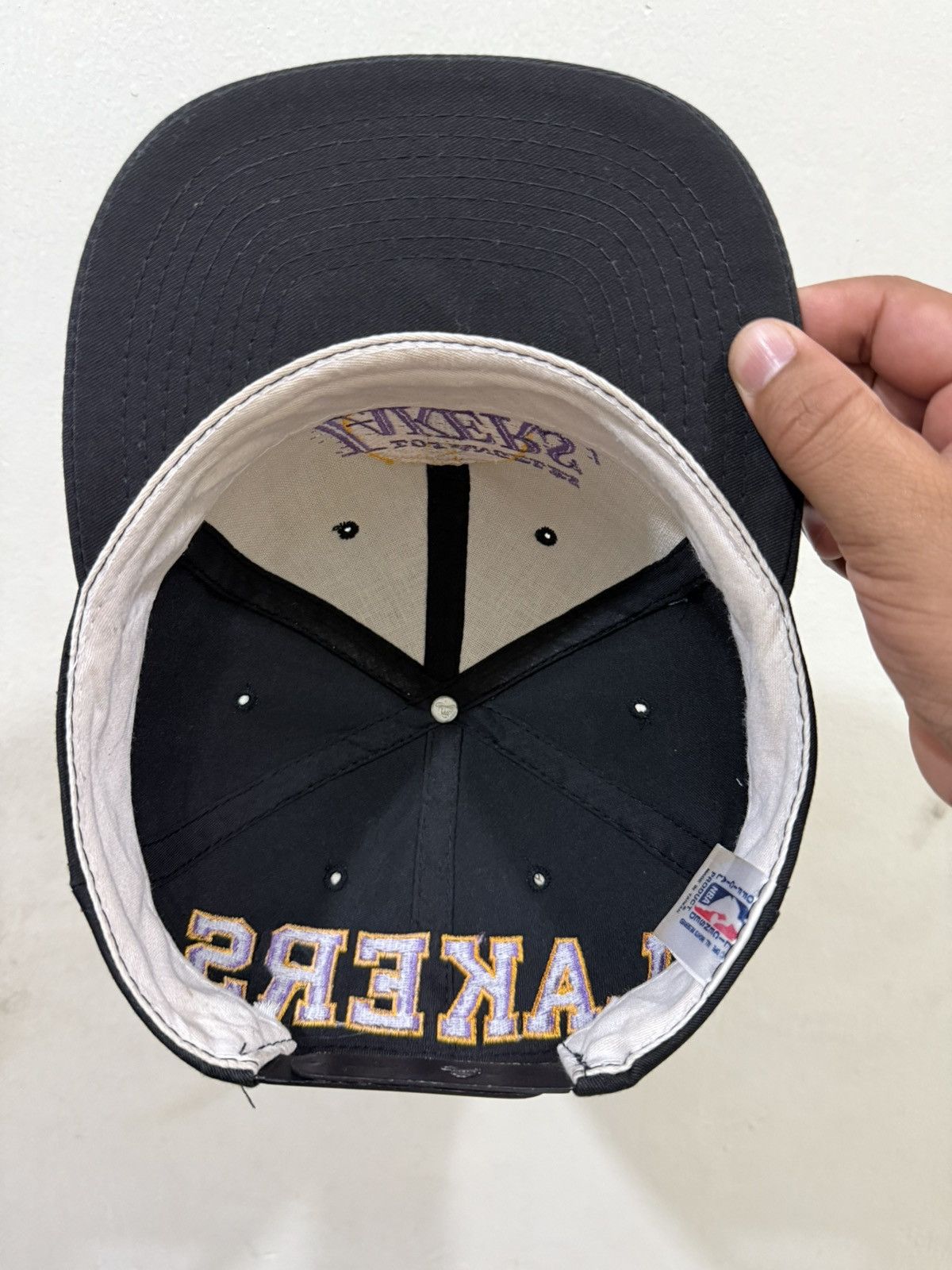 NBA 90’s Lakers Blockhead Snapback Size ONE SIZE - 7 Thumbnail