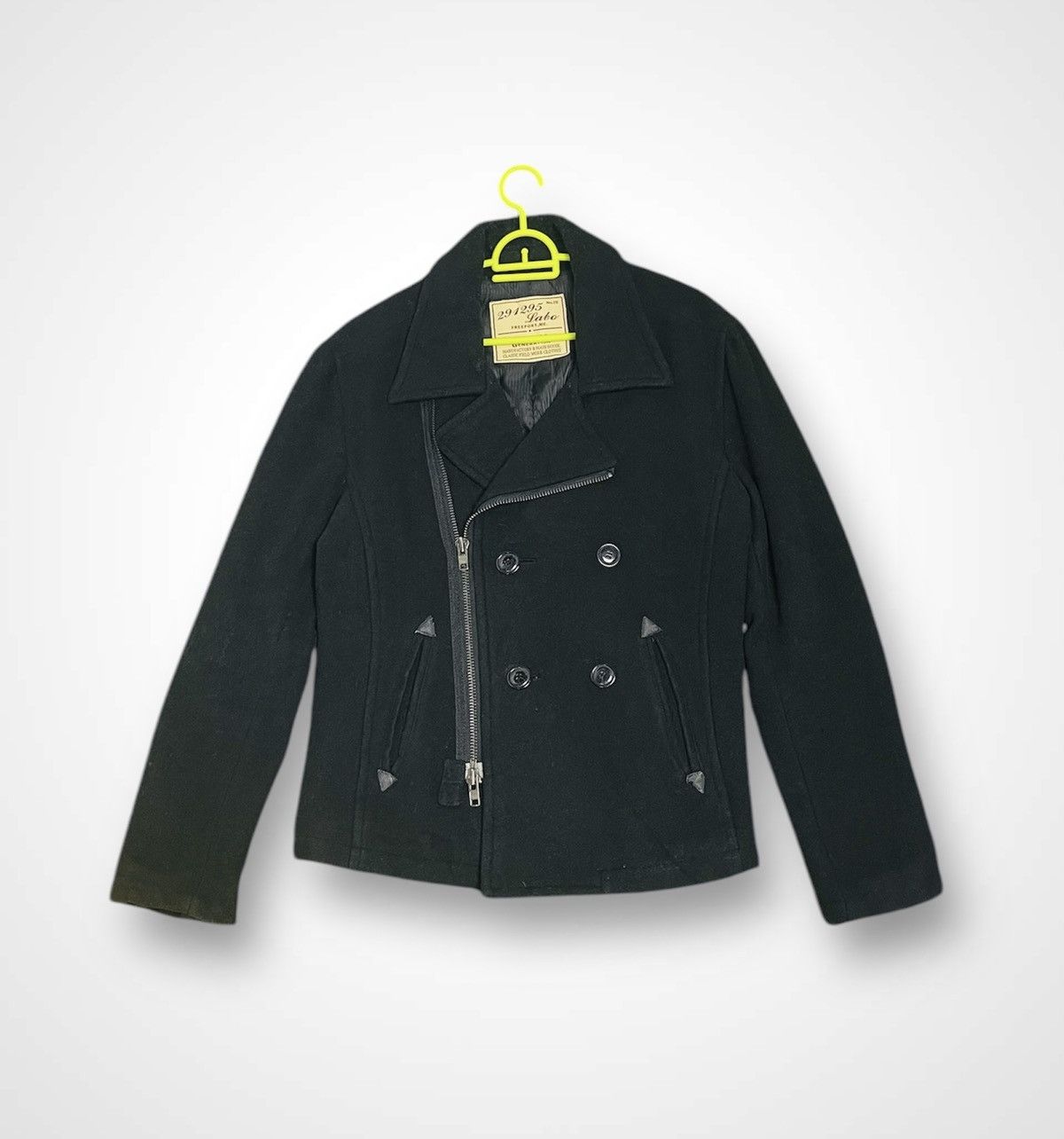 If Six Was Nine × Japanese Brand × Le Grande Bleu (L.G.B.) 291295 Labo Double Collar Wool Jacket (21) Size US M / EU 48-50 / 2 - 3 Thumbnail