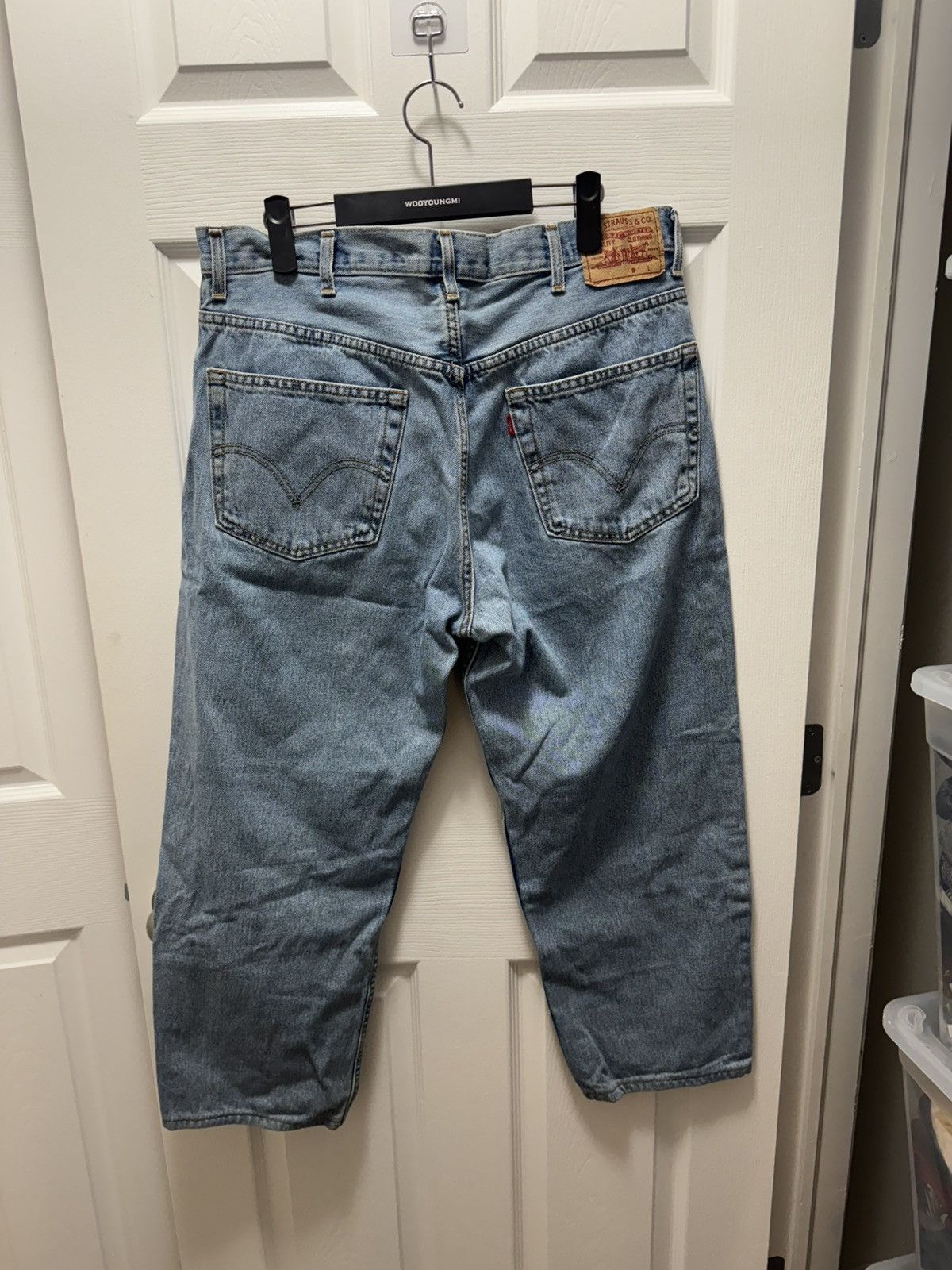 Levi's Vintage Clothing Levi's Levis Relaxed Fit Light Wash Denim Jeans 38x30 No # Size US 38 / EU 54 - 2 Thumbnail