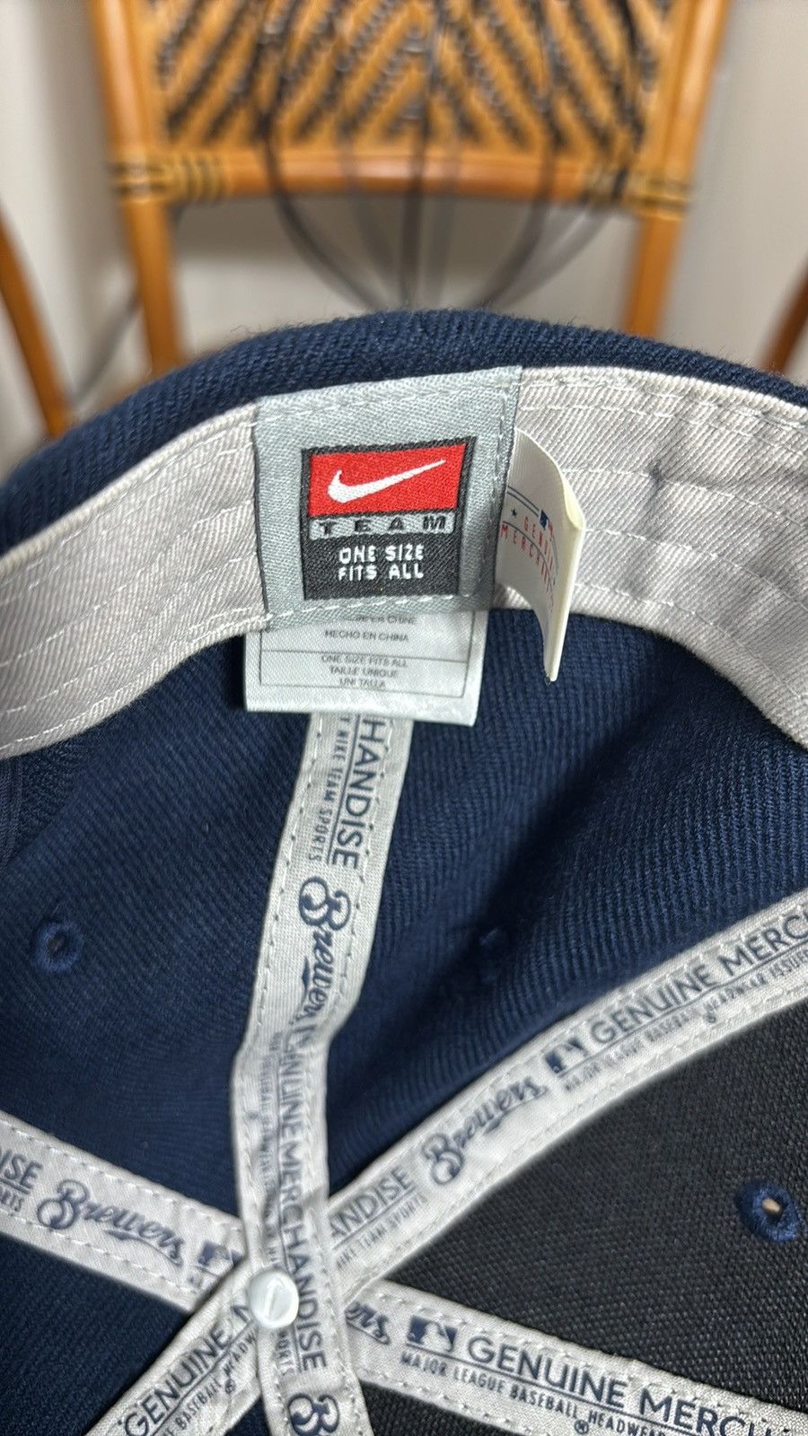Nike Vintage Nike Milwaukee Brewers Hat Size ONE SIZE - 6 Thumbnail