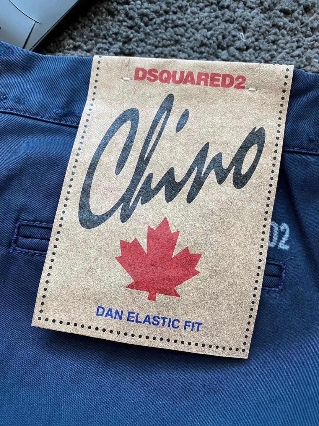 Dsquared2 Dsquared2 DAN ELASTIC blue slim cropped 90s Size US 28 / EU 44 - 5 Thumbnail