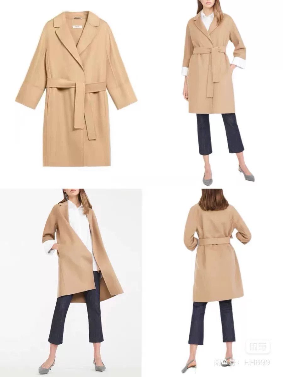 Max Mara maxmara arona camel wool coat size 38 Size US S / EU 44-46 / 1 - 1 Thumbnail