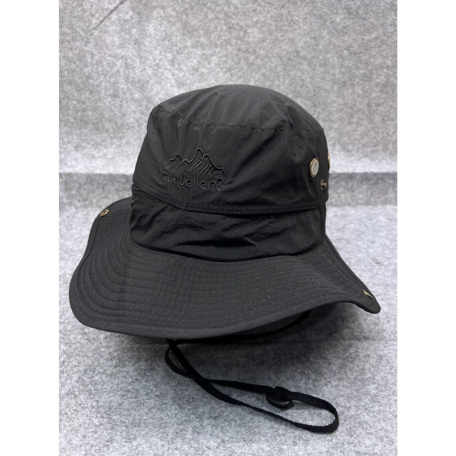 Vintage LETHMIK Boonie Hat Adult One Size Black 100% Polyester Boonie Hat Adult One Size Black Shopper? Size ONE SIZE - 4 Thumbnail