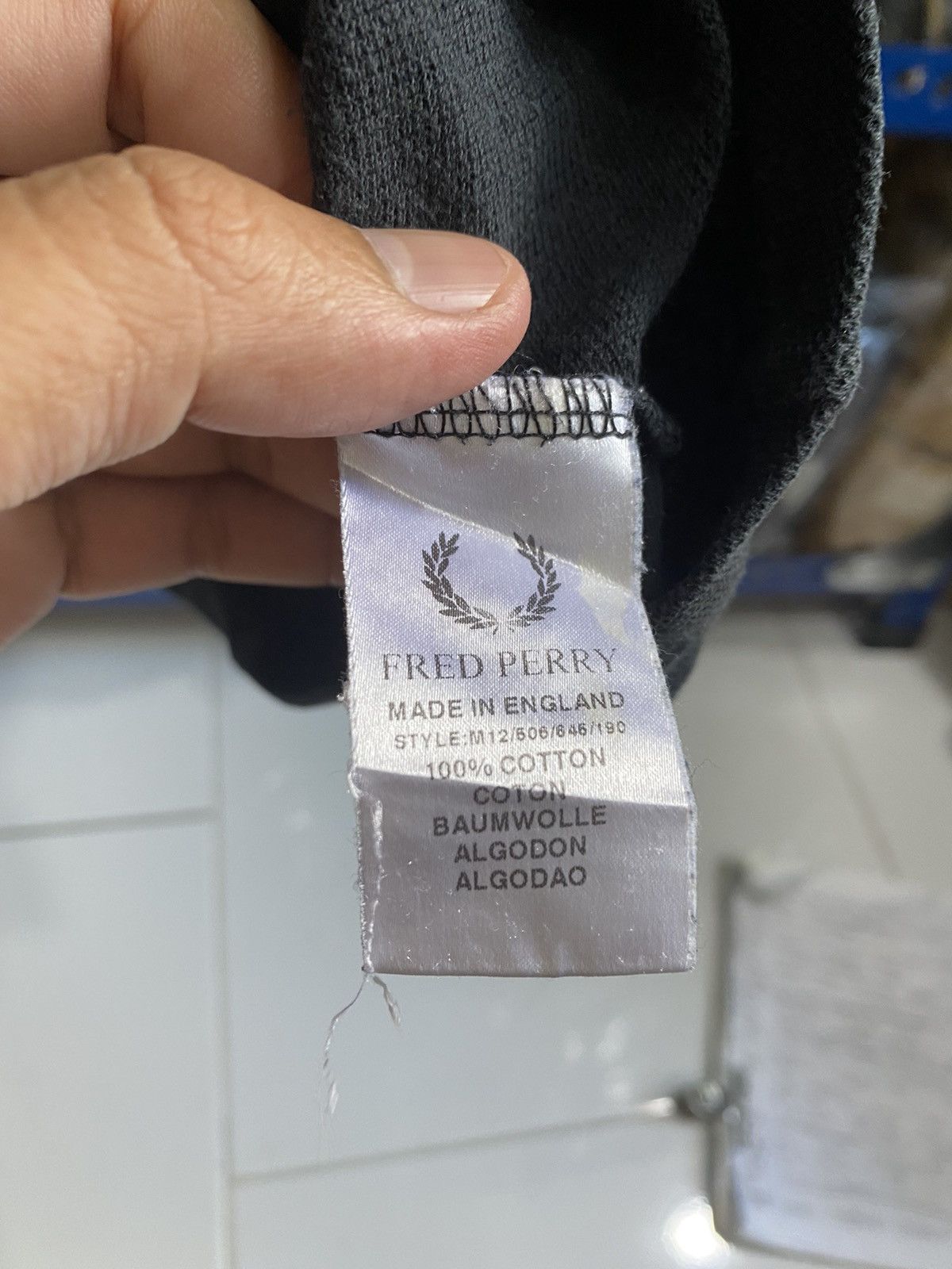 Fred Perry FRED PERRY MADE IN ENGLAND POLO SHIRT Size US S / EU 44-46 / 1 - 7 Thumbnail