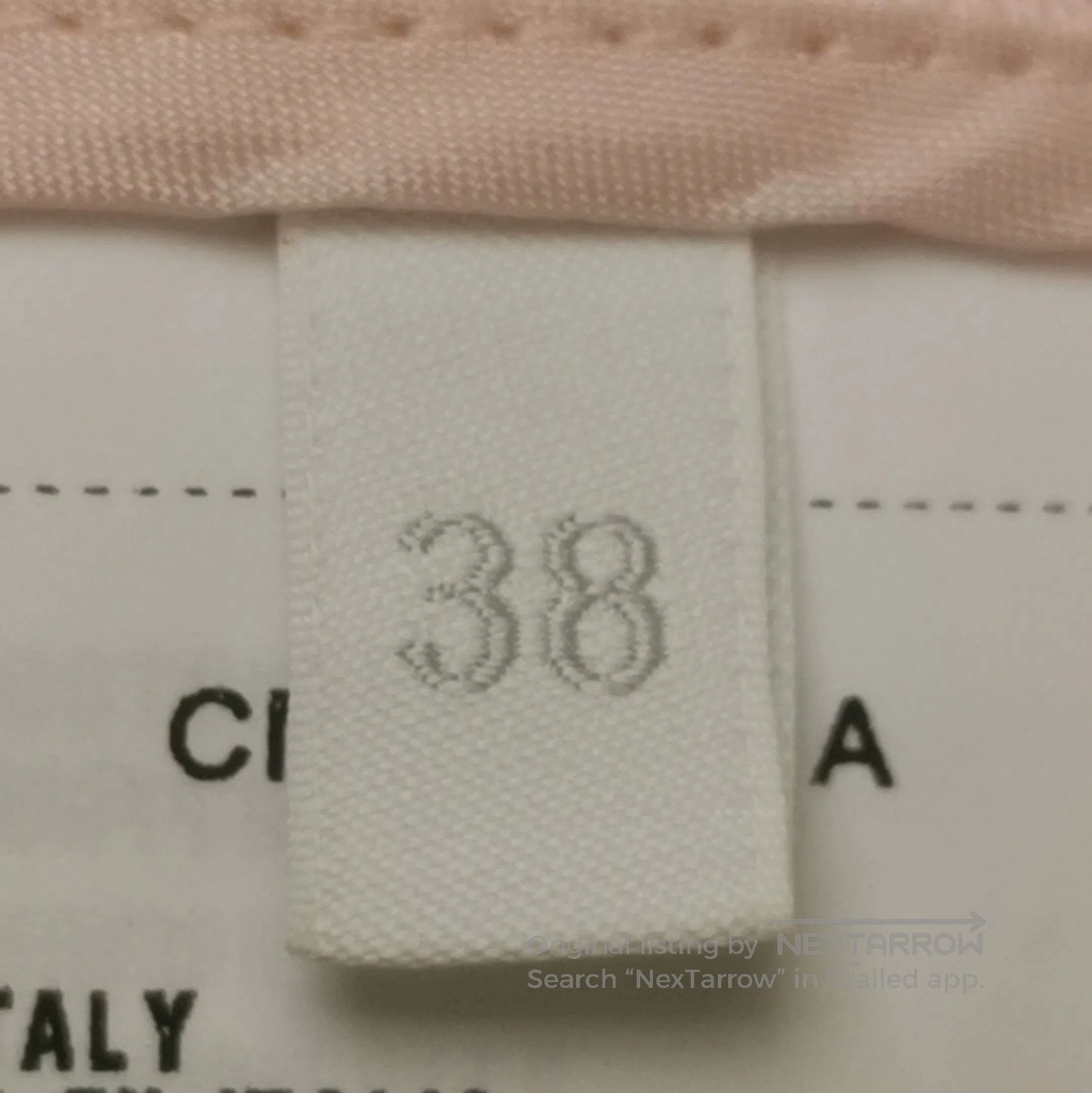Prada Prada Logo Bow Detail Cotton Midi Skirt . Size 37" - 5 Thumbnail