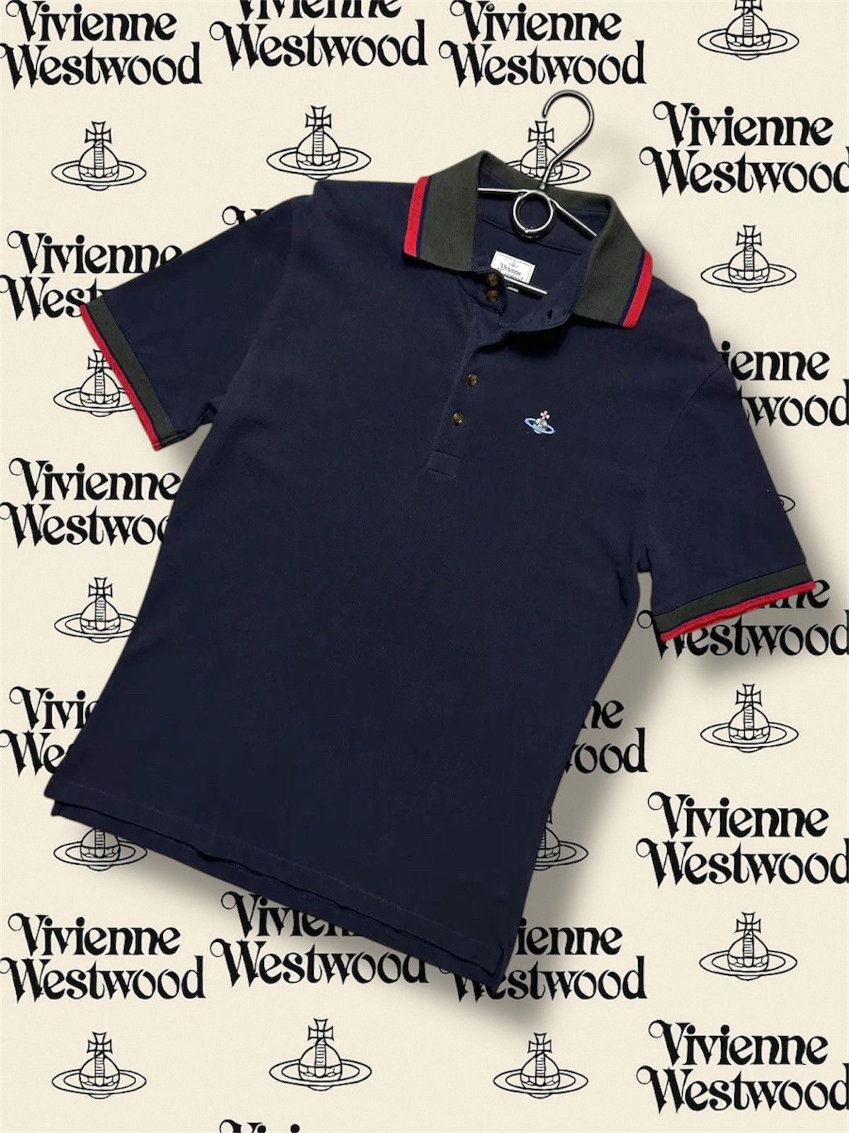 Vintage Vivienne Westwood polo shirt size L logo