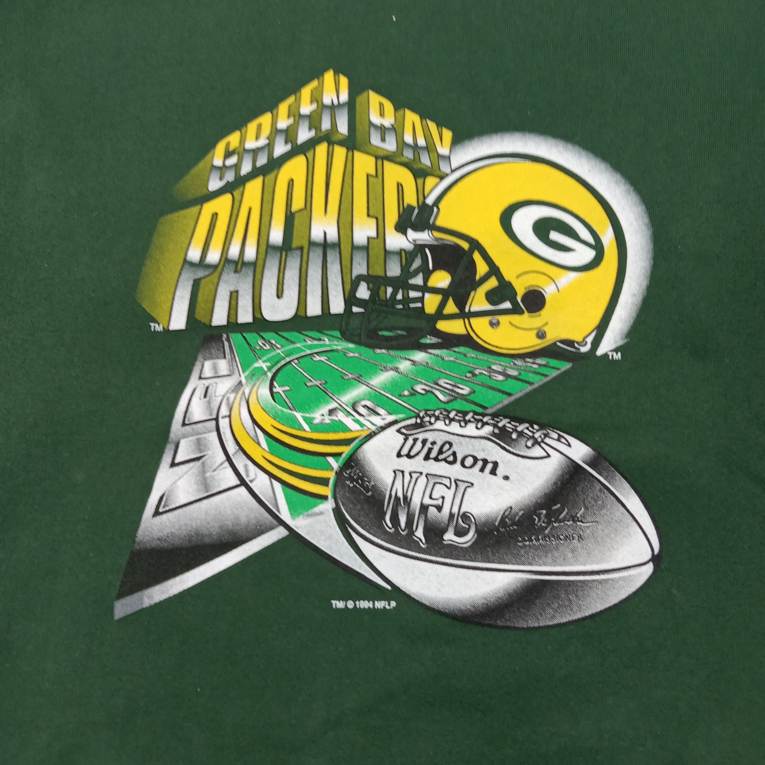 NFL NFL 90's Green Bay Packers Sweatshirt C270N6 Size US XL / EU 56 / 4 - 2 Thumbnail