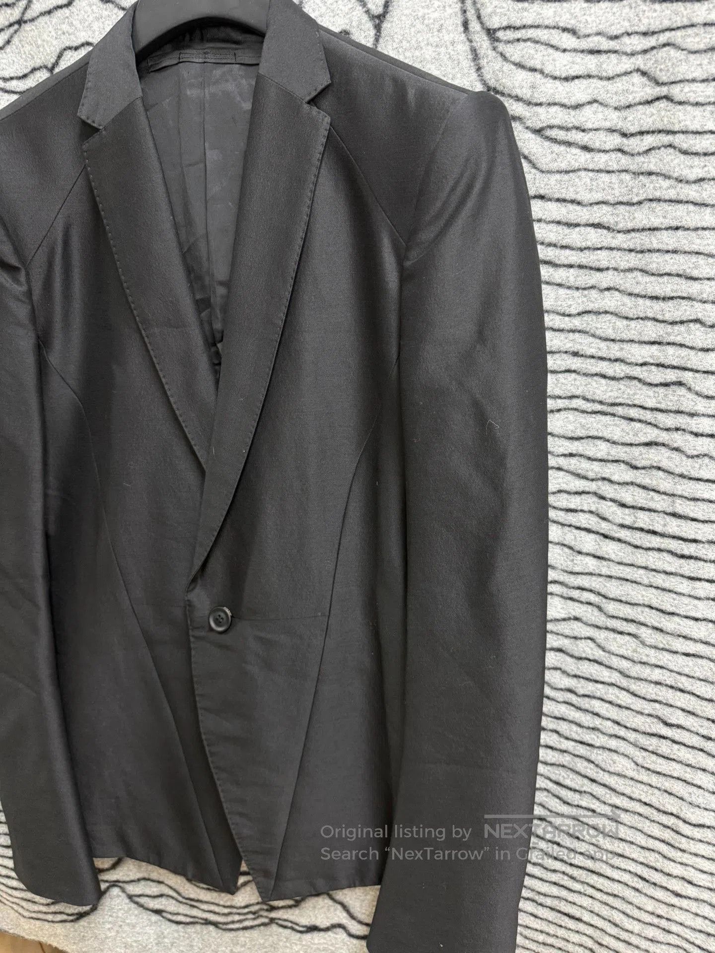 Julius Julius 7 Deconstructed Wool Silk Suit. Size US L / EU 52-54 / 3 - 3 Thumbnail