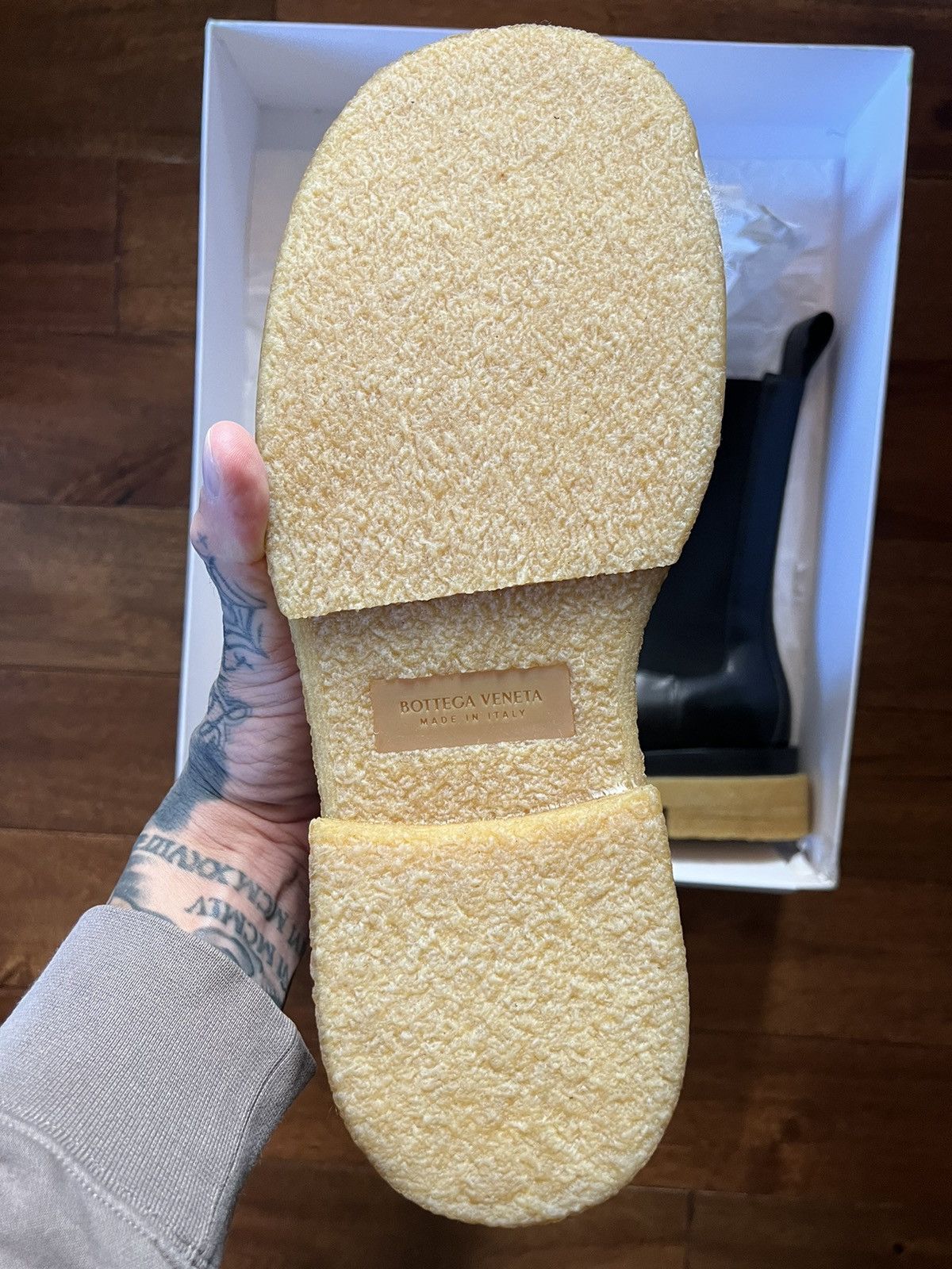 Bottega Veneta Bottega Veneta ‘Lug’ Boot, size: 44 Size US 11 / EU 44 - 2 Thumbnail