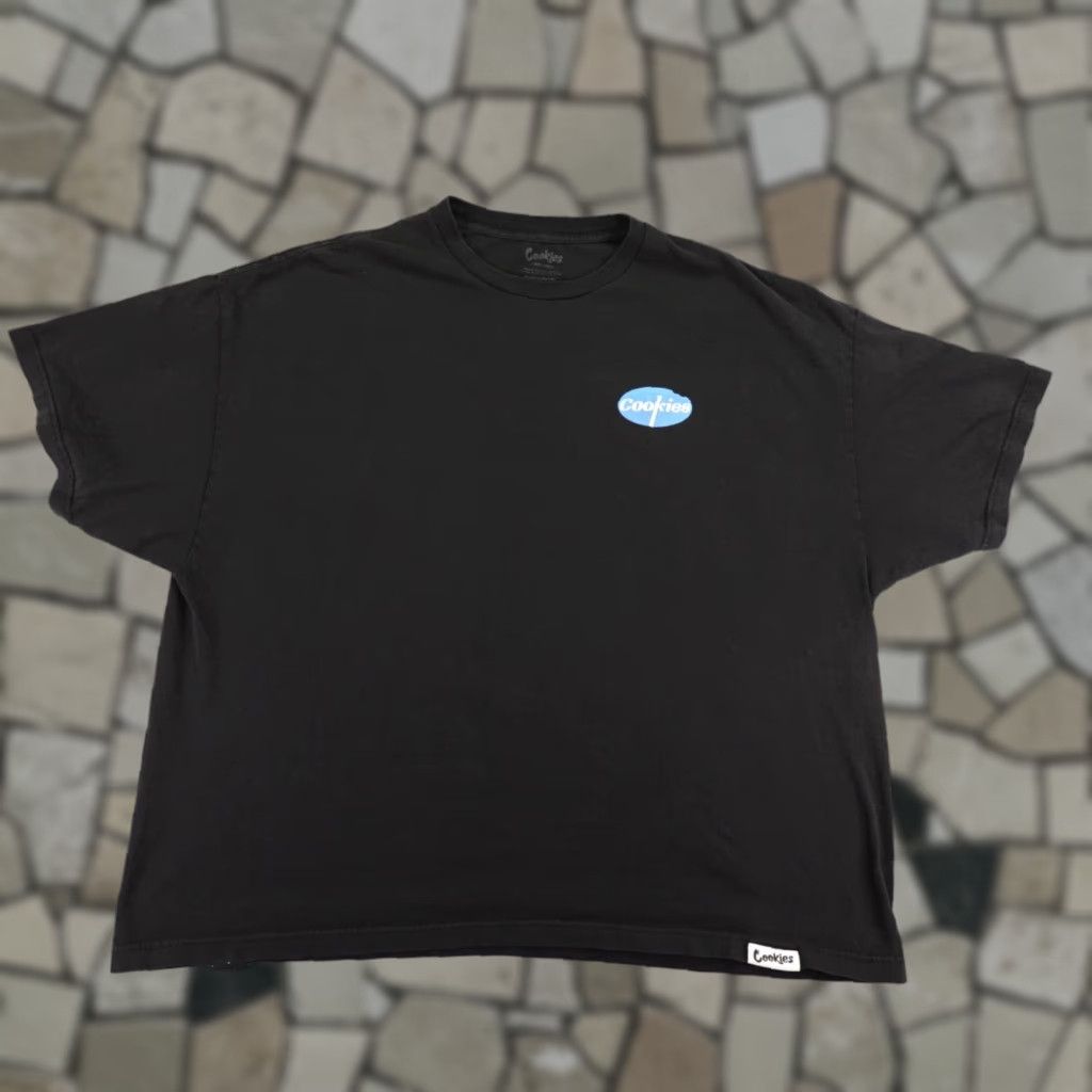 Vintage Cookies SF Shirt Mens 4XL Black Blue Cannabis Stoner Berner Streetwear Tee Size US XXL / EU 58 / 5 - 1 Thumbnail