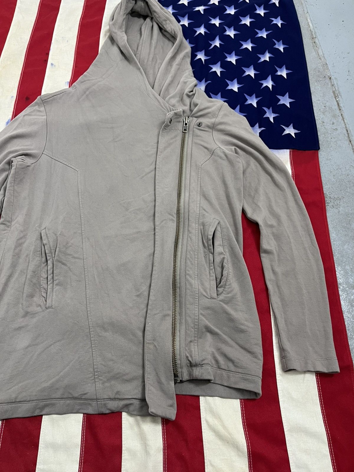 Helmut Lang Helmut Lang Archive Draped Hooded Jacket Size US L / EU 52-54 / 3 - 5 Thumbnail