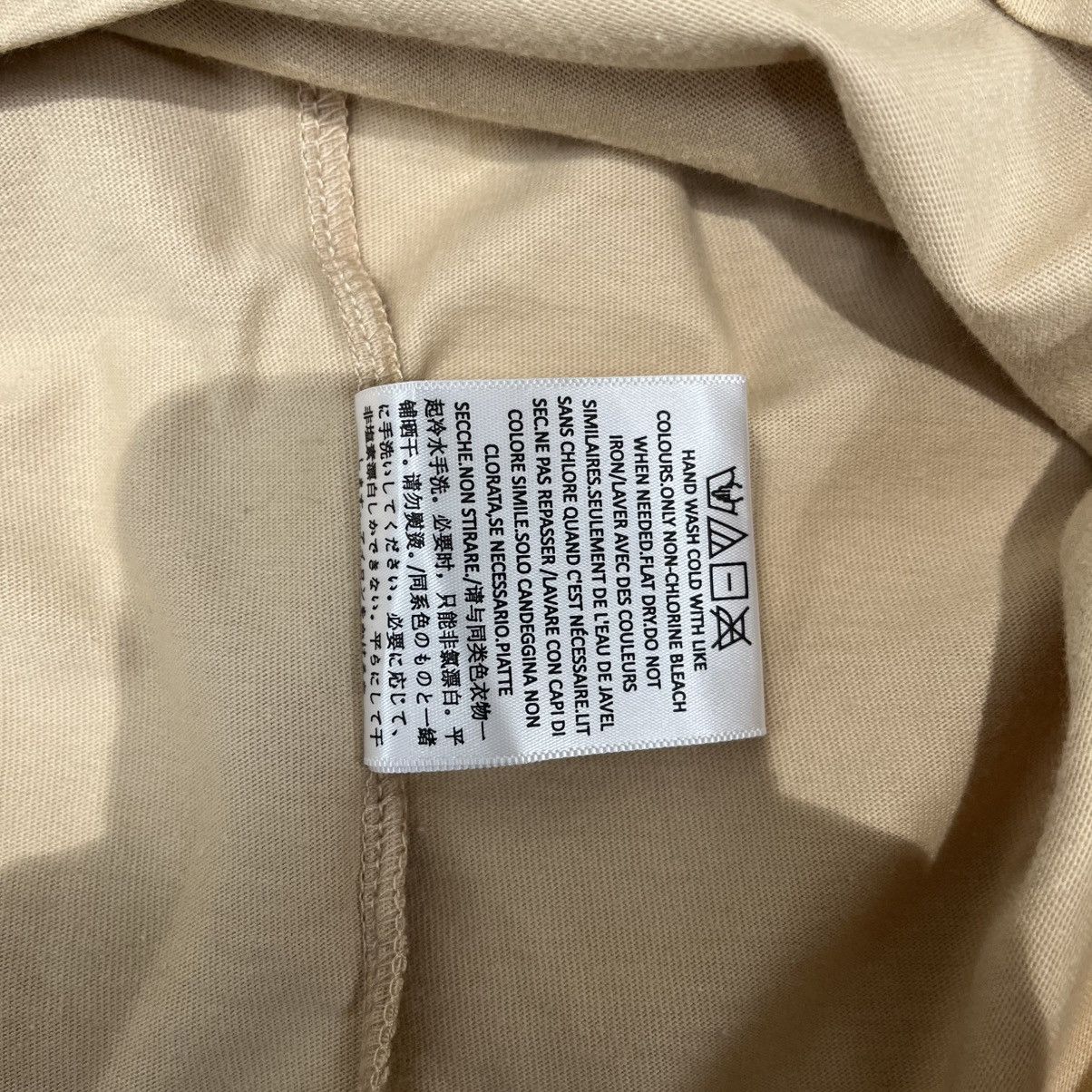 Essentials Fear Of God Essentials Silicone Tee Sand (FW23) Size US XL / EU 56 / 4 - 7 Thumbnail