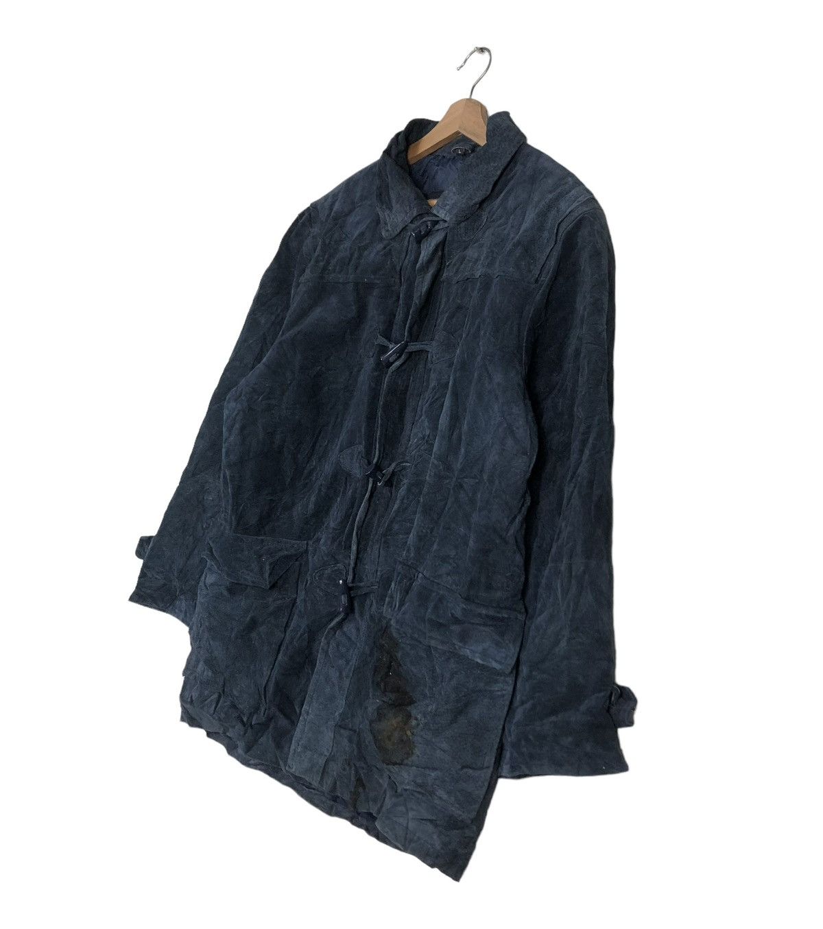 Japanese Brand 🔥VINTAGE GENUINE LEATHER JACKET BIKER VIA NUOVA ISSEY MIYAKE Size US L / EU 52-54 / 3 - 2 Thumbnail